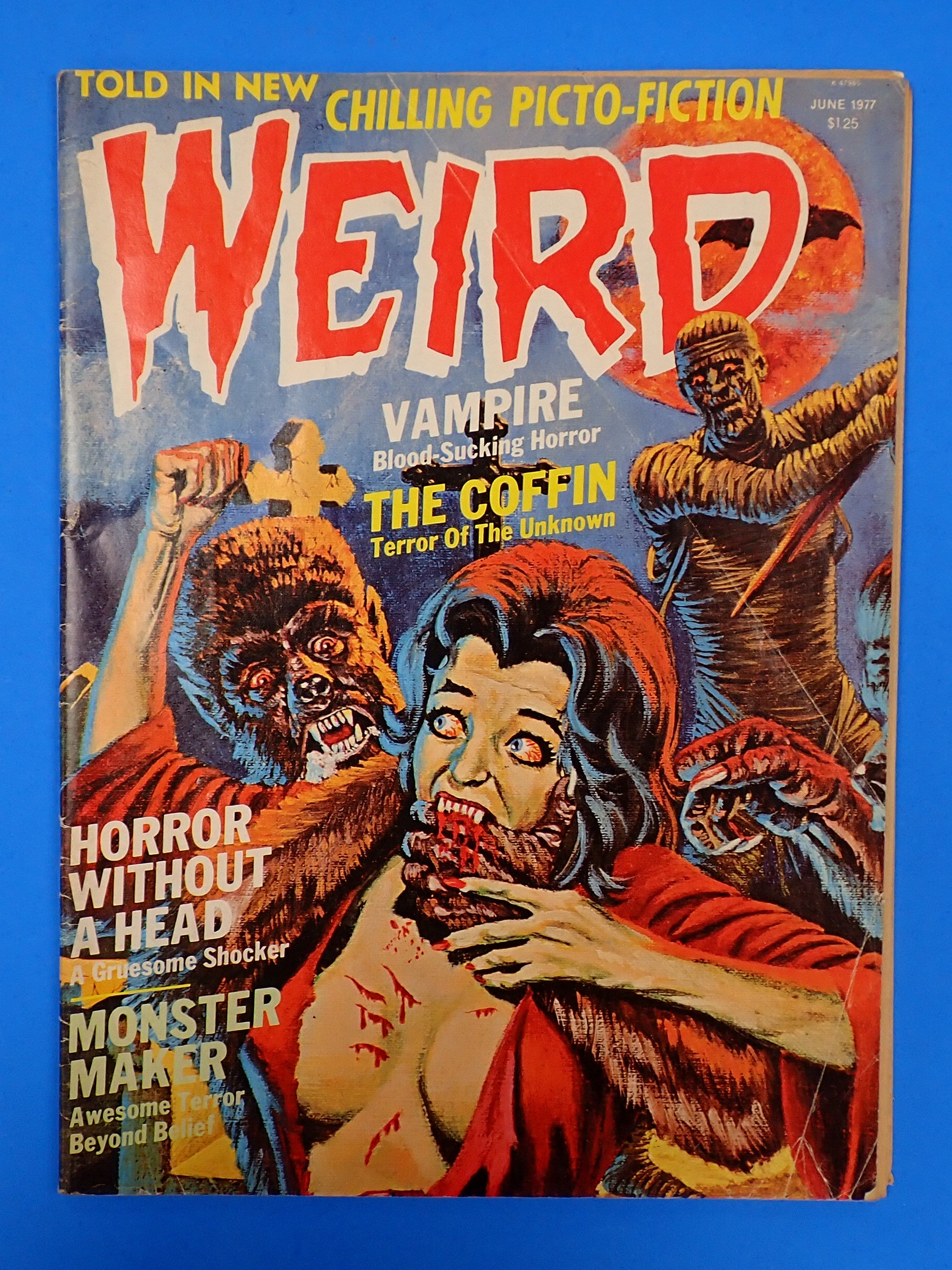 WEIRD Vol. 10 #2 (1977) - Told In New Chilling Picto-Fiction