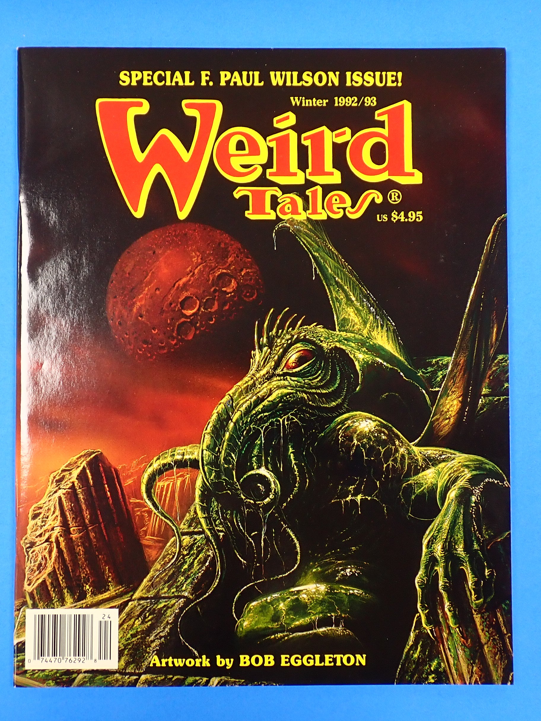 Weird Tales (1992/1993) - Cthulhu On Cover