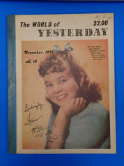 The World of Yesterday #9 (1978) - Jane Withers on Cover