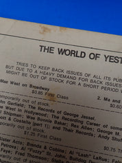 The World of Yesterday #9 (1978) - Jane Withers on Cover
