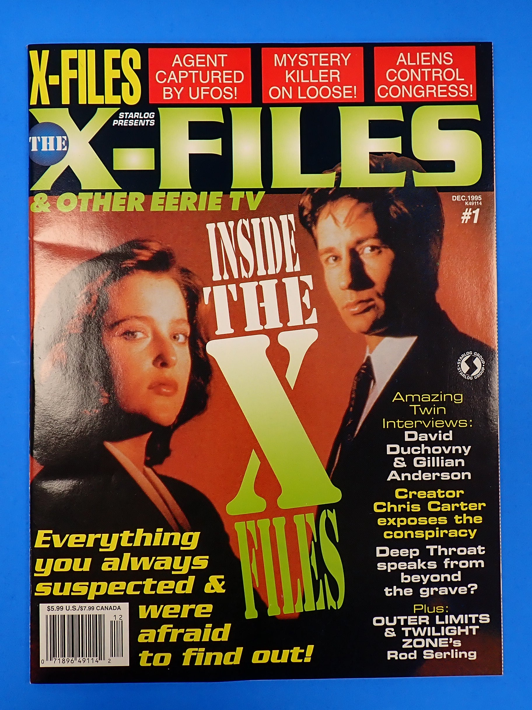 The X-Files & Other Eerie TV #1 (1995) - Inside the X-Files