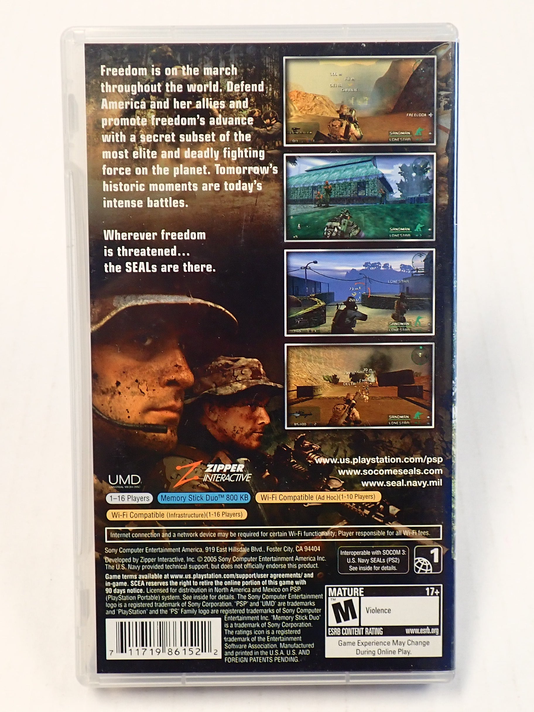 Socom Fireteam Bravo - PSP