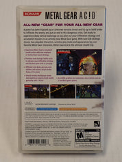 Metal Gear Solid Acid - PSP