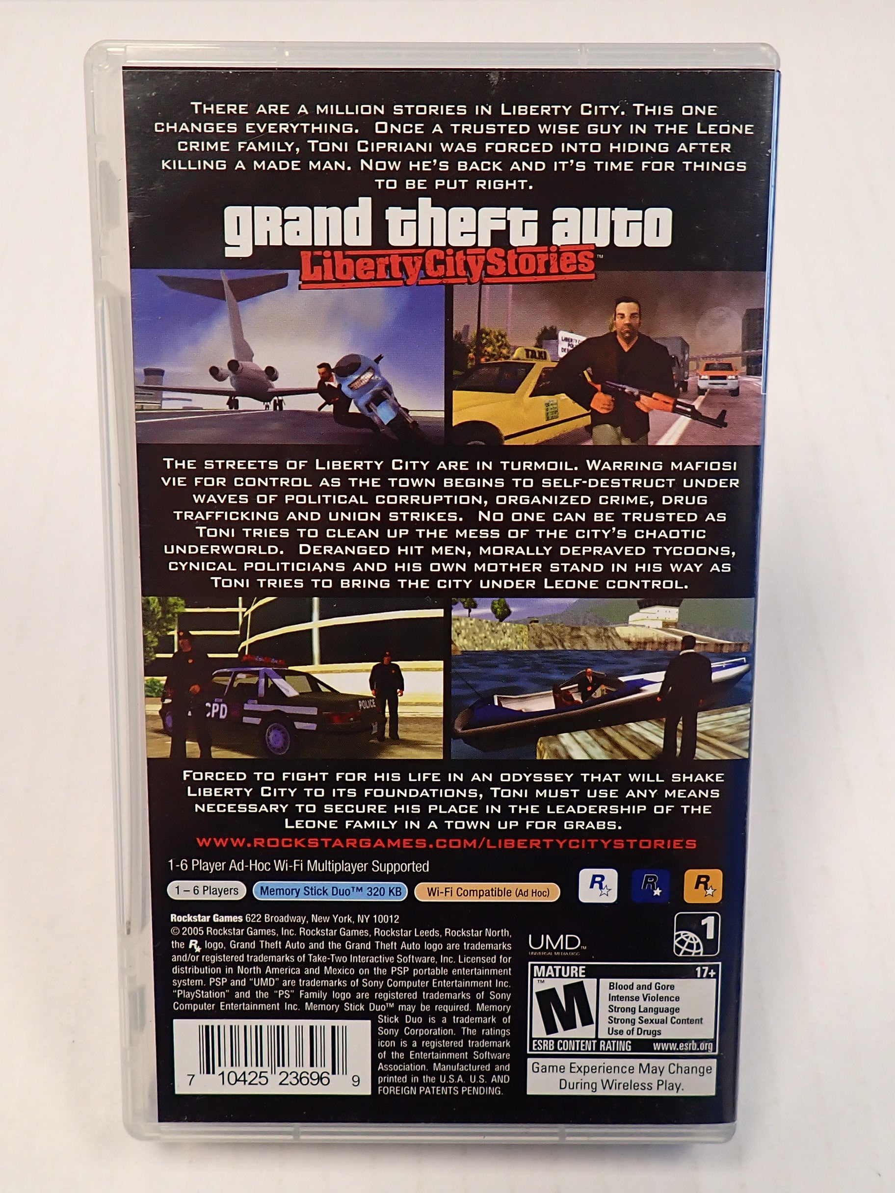Grand Theft Auto Liberty City Stories - PSP