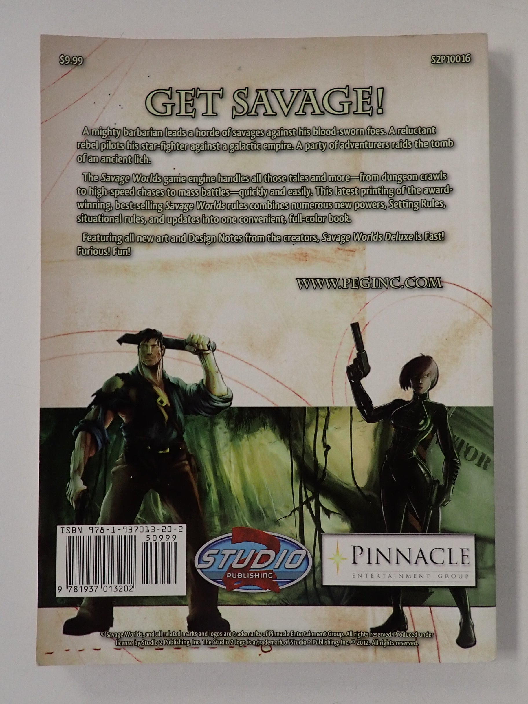 Savage Worlds Deluxe Explorer's Edition - [Pre-Owned]
