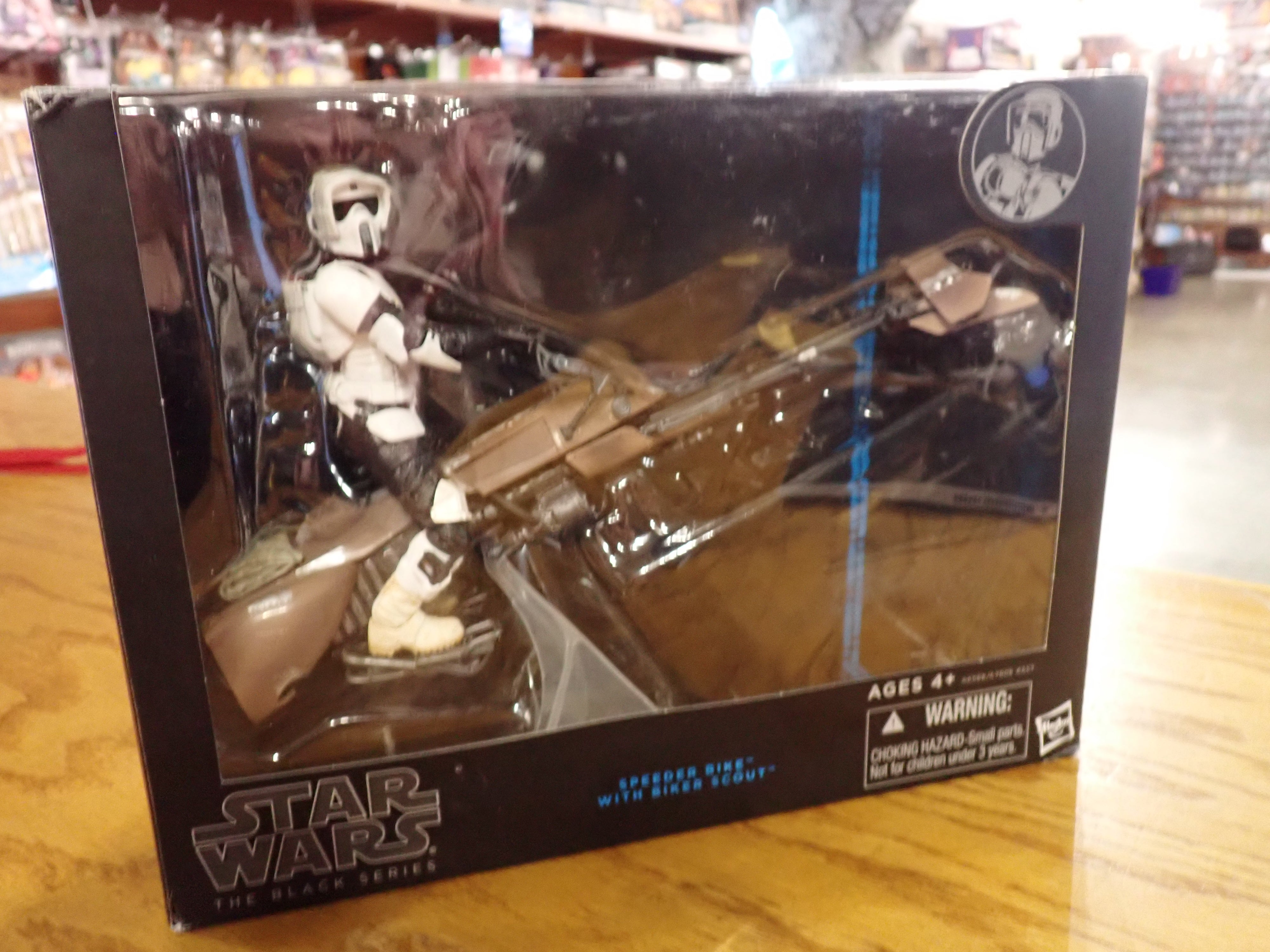 Star Wars Speeder Bike with Biker Scout