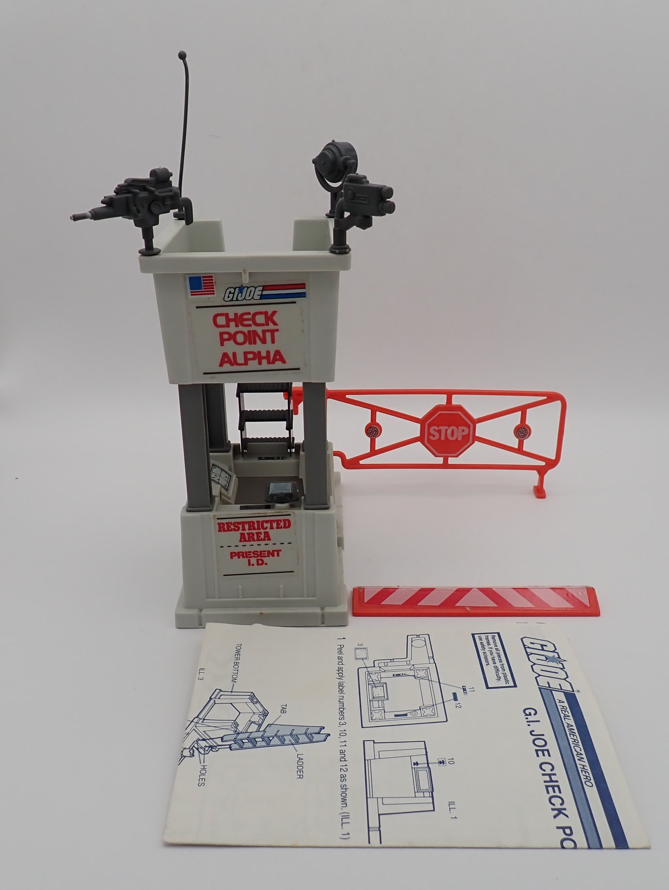 Check Point Alpha Playset - 1985 [COMPLETE]