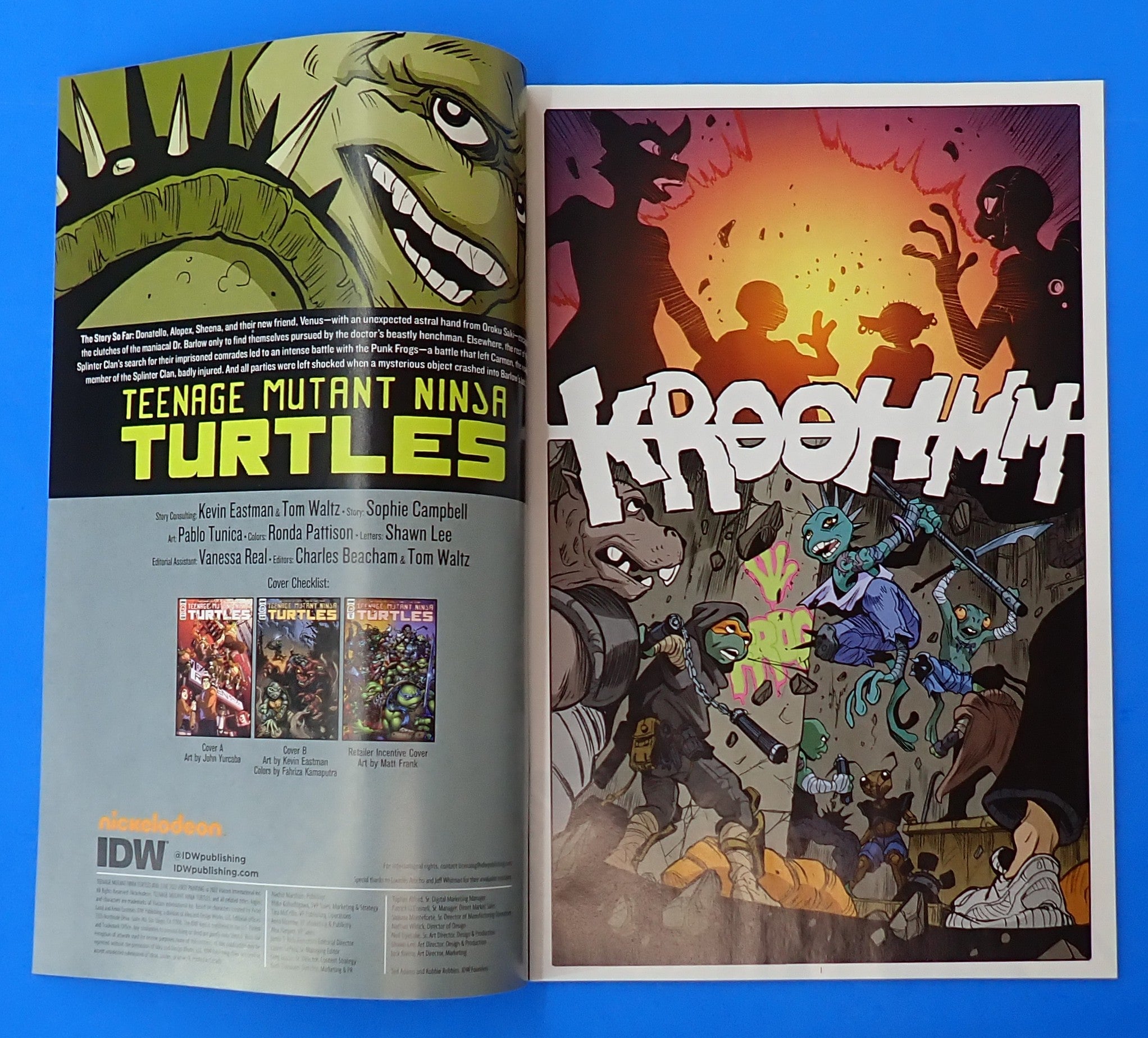 Teenage Mutant Ninja Turtles #130 (2022) - NM+ (9.2+) - Matt Franks Ratio Cover