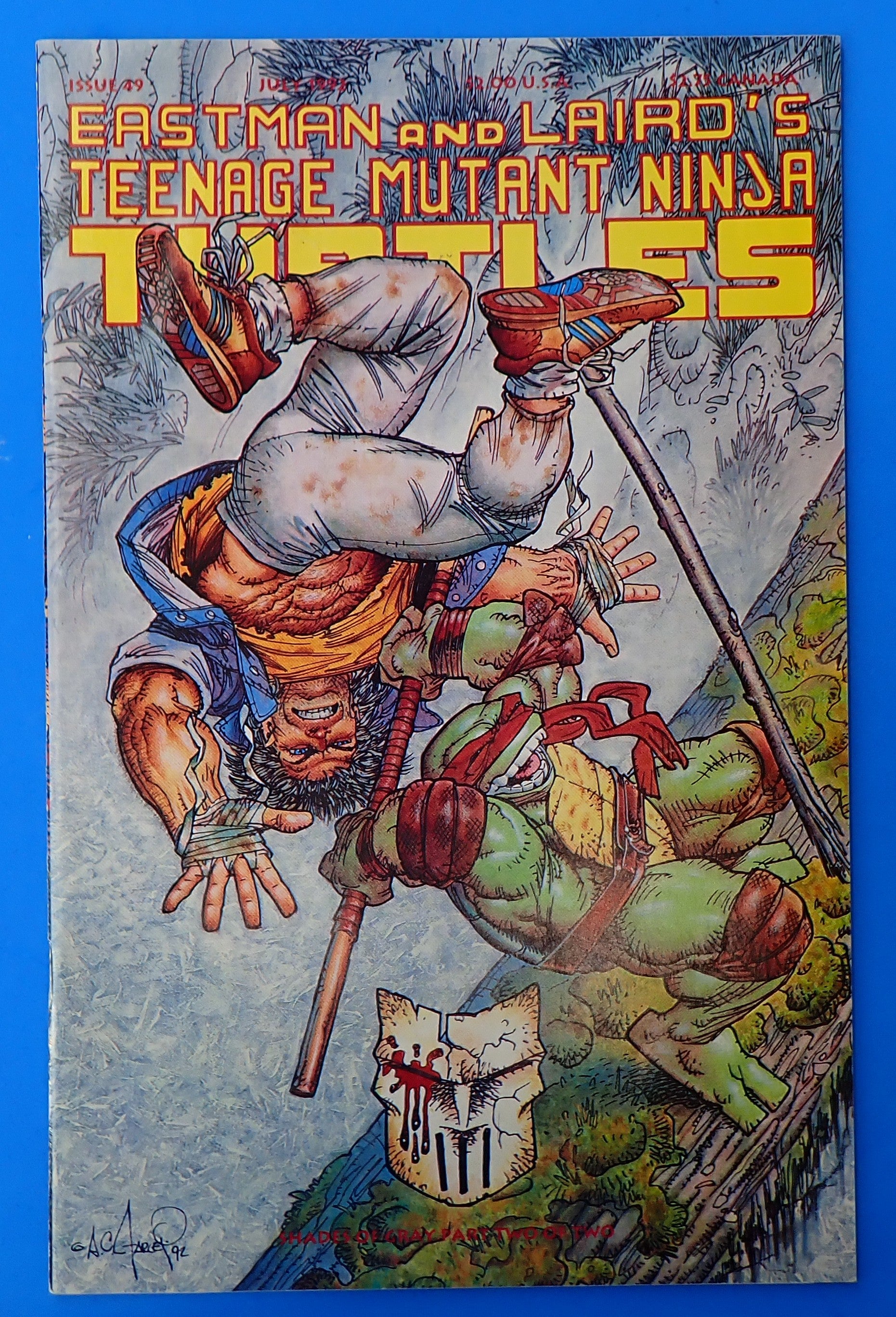 Teenage Mutant Ninja Turtles #49 (1992) - VF (8.0)