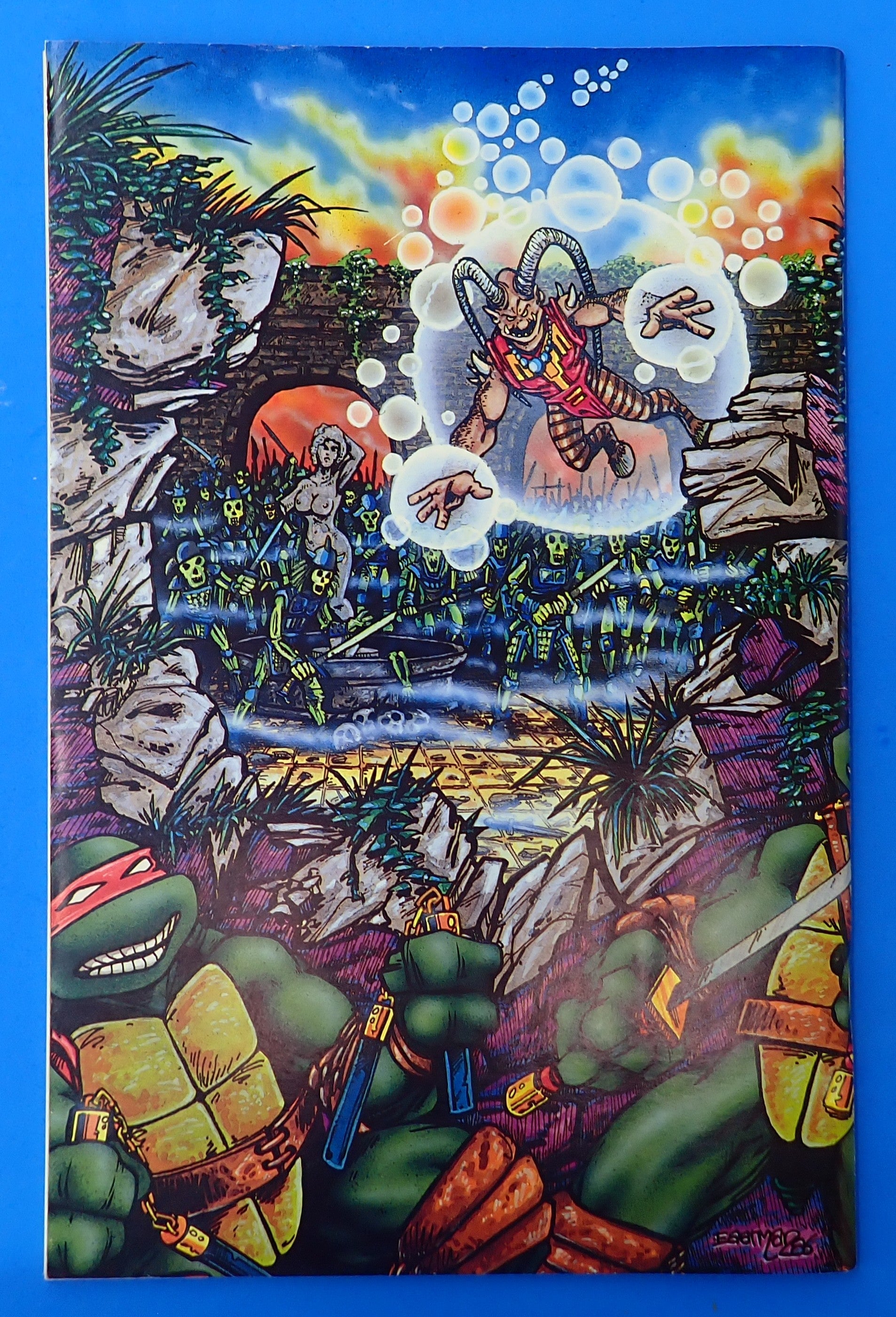 Teenage Mutant Ninja Turtles #8 (1986) - FN/VF (7.0) - Cerebus Crossover App.