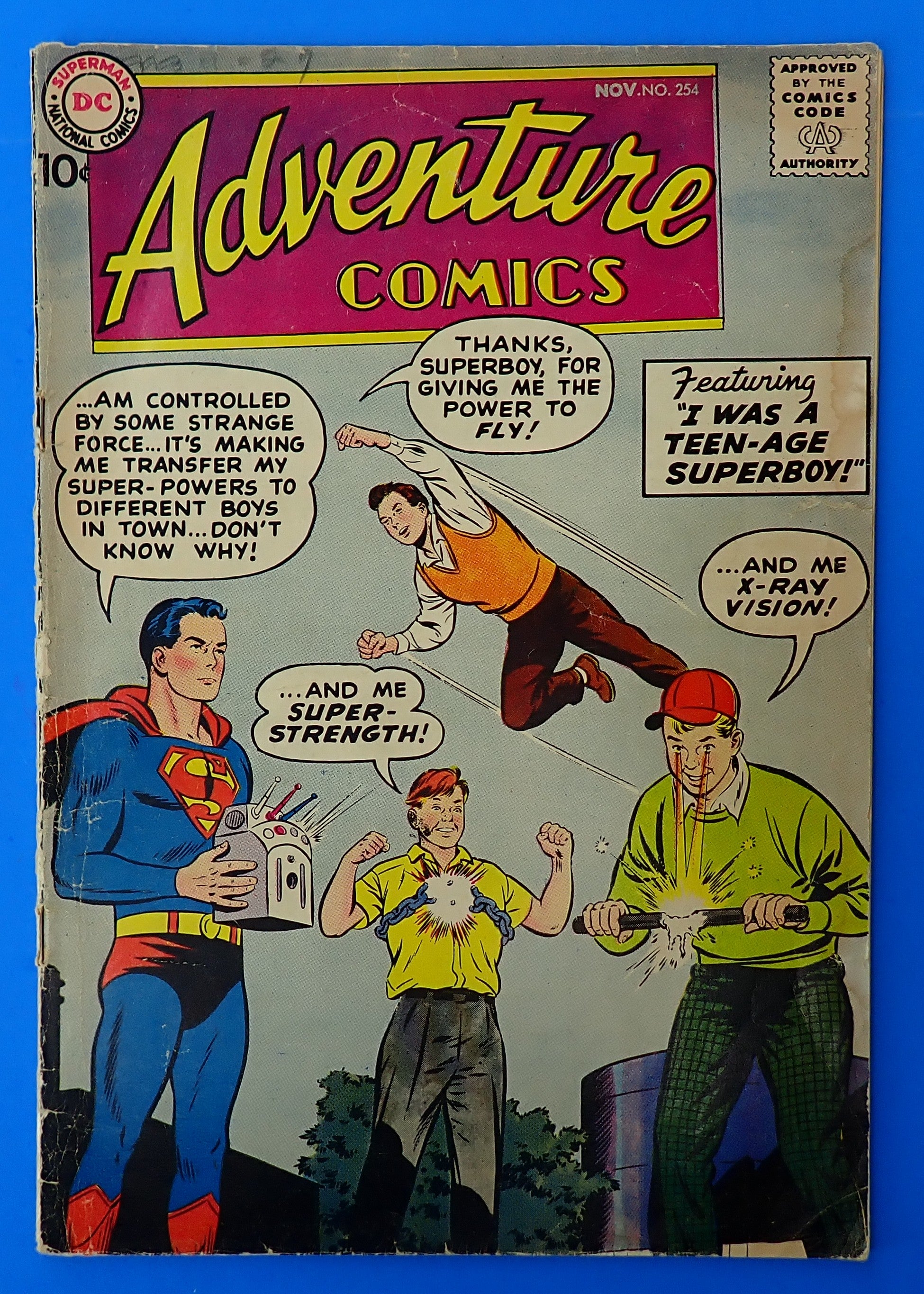 Adventure Comics #254 (1958) - FR (1.0) - Golden Age Issue