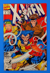 X-Men #4 (1992) - VF/NM (9.0+) - 1st Full App. Omega Red