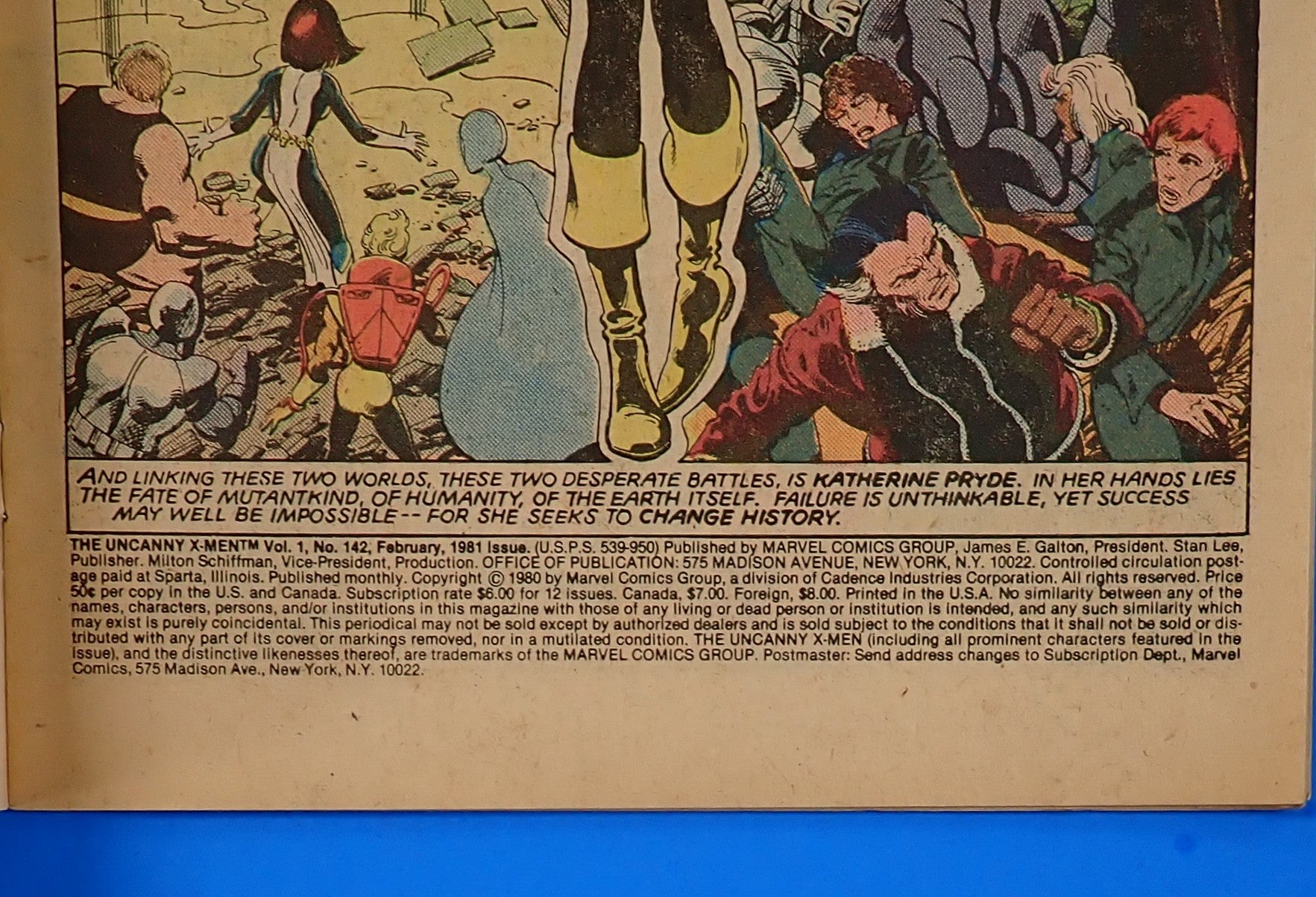 X-Men #142 (1981) - FN- (5.5) - Days of Future Past Pt. 2