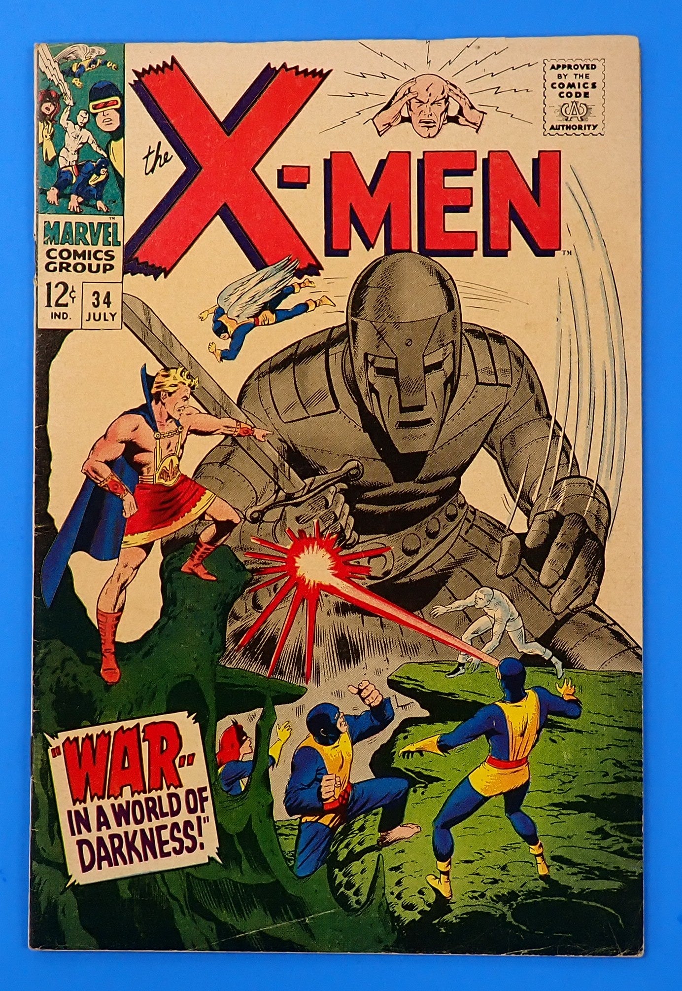 X-Men #34 (1967) - FN+ (6.5) - Silver Age Issue