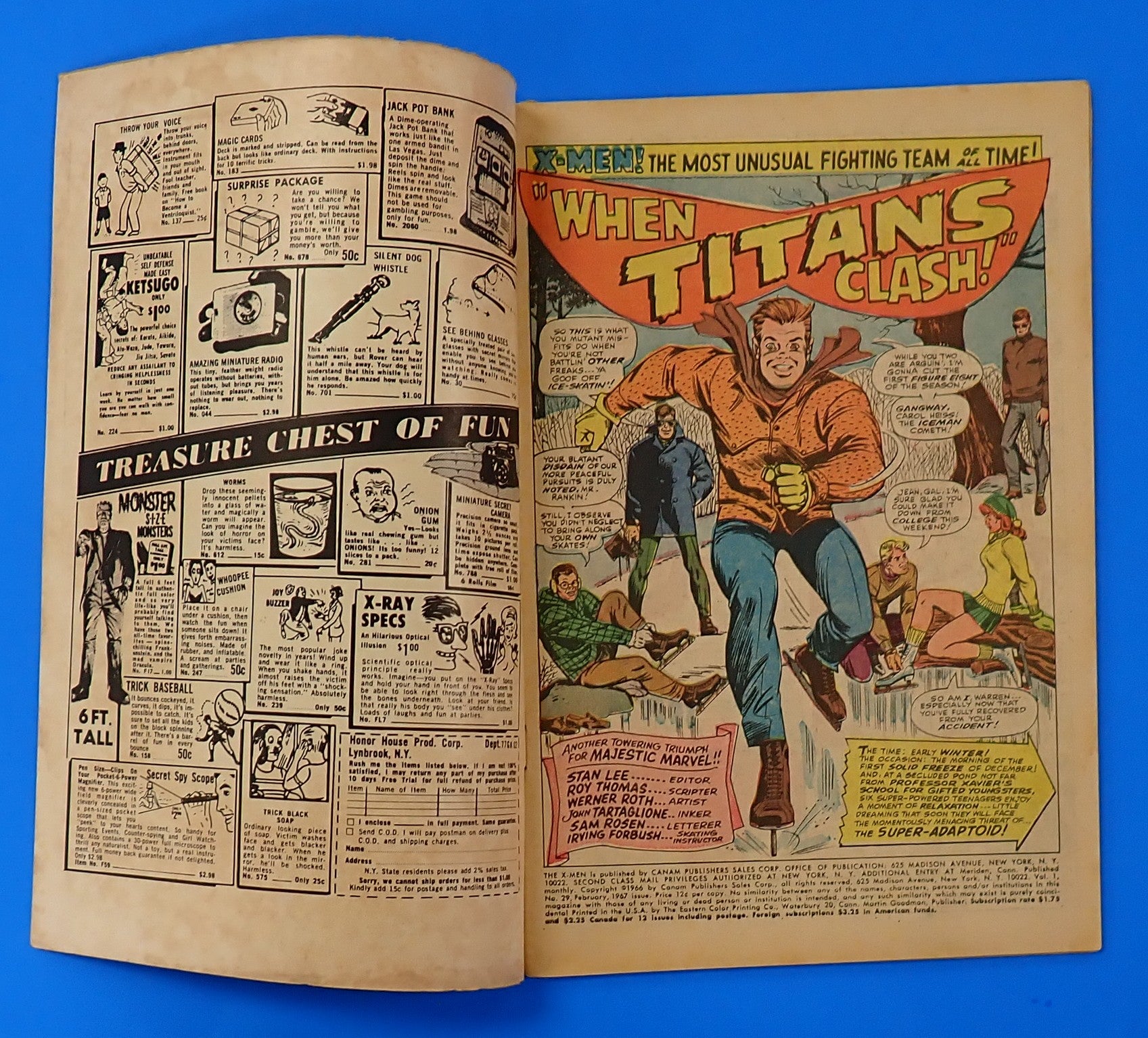 X-Men #29 (1967) - GD (2.0) - Silver Age Issue