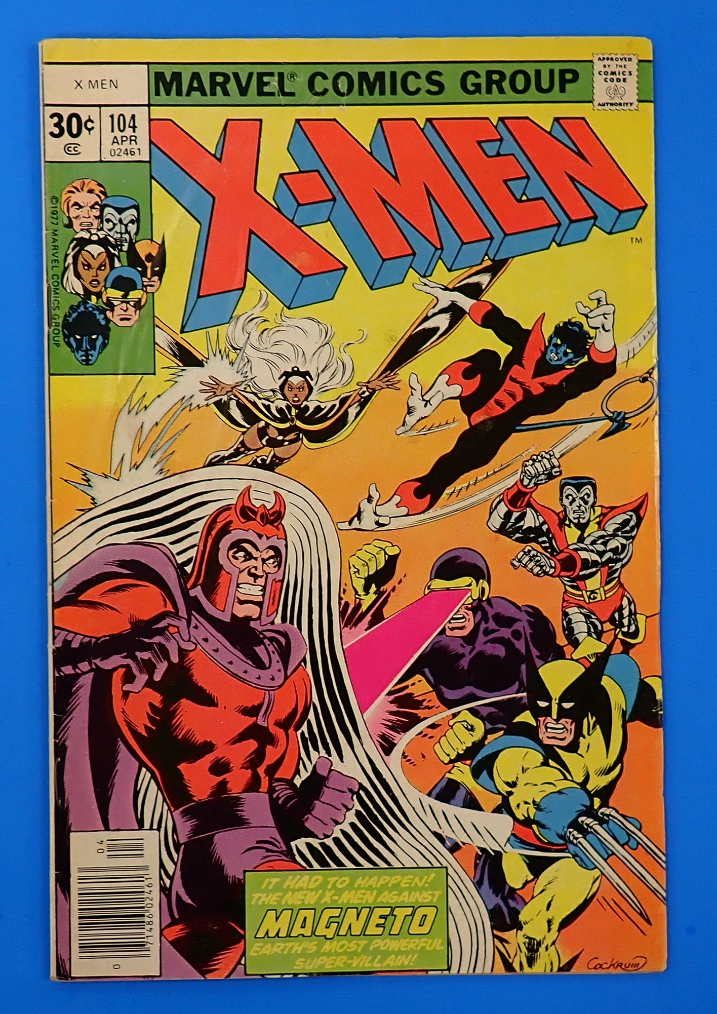 X-Men #104 (1977) - VG (4.0) - 1st App. Corsair & Ch'od