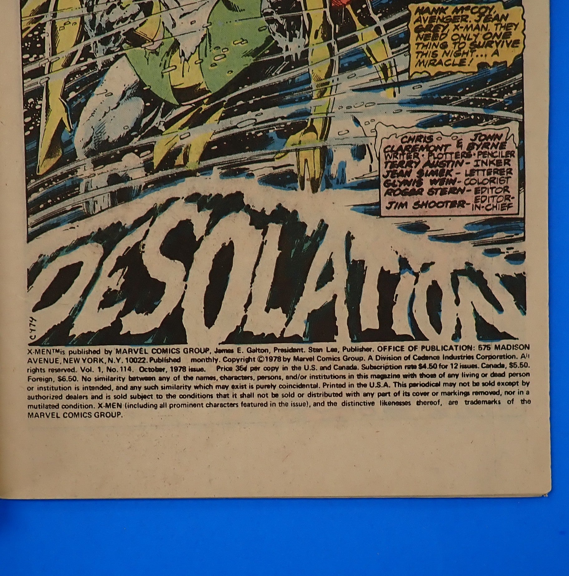 Uncanny X-Men #114 (1978) - GD/VG (2.5-3.0) - 1st Use of "Uncanny" in Title