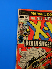 X-Men #103 (1977) - GD+/VG (2.5-3.0) - Wolverine's Name Revealed