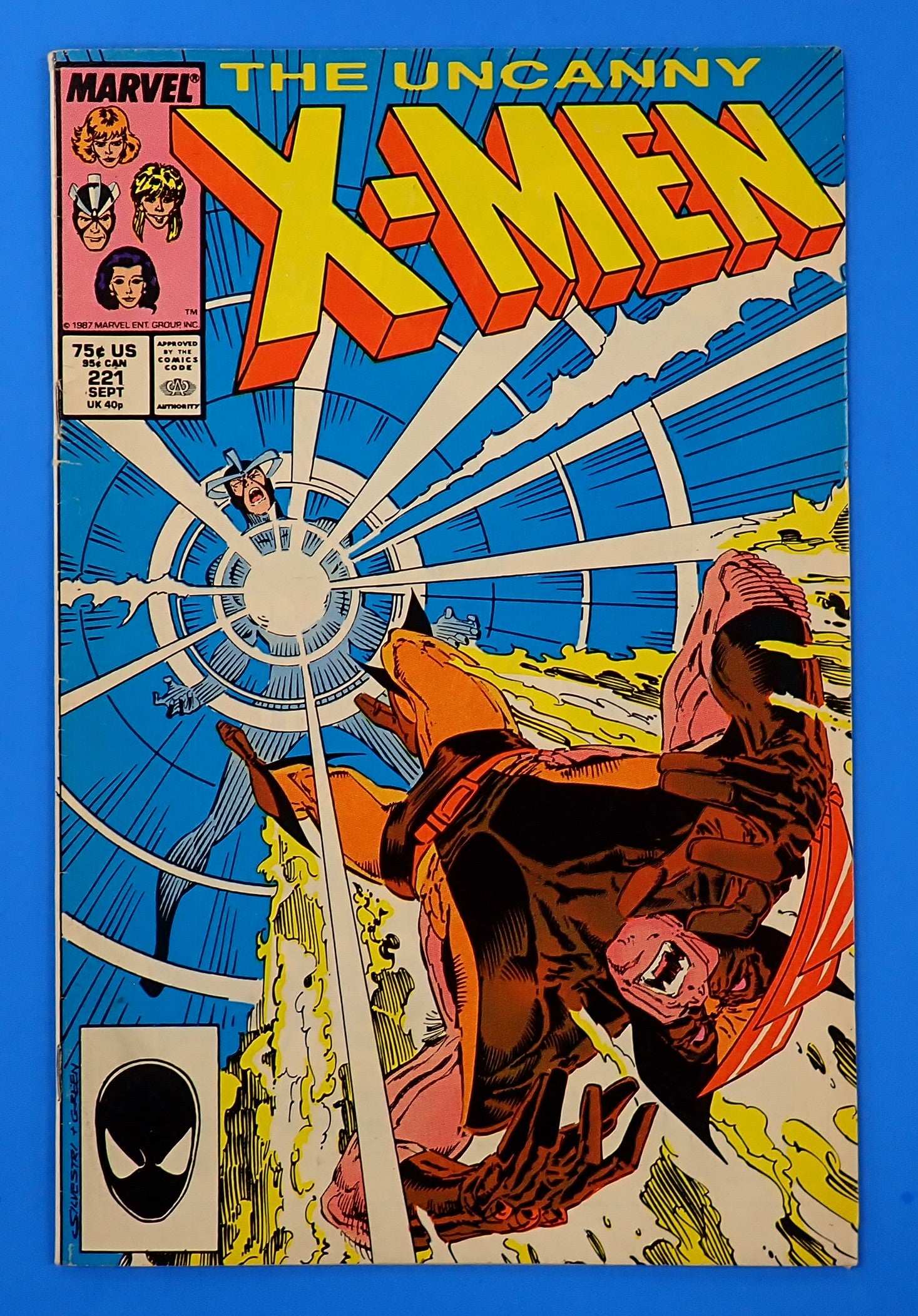 Uncanny X-Men #221 (1987) - FN (6.0) - 1st Full App. Mr. Sinister