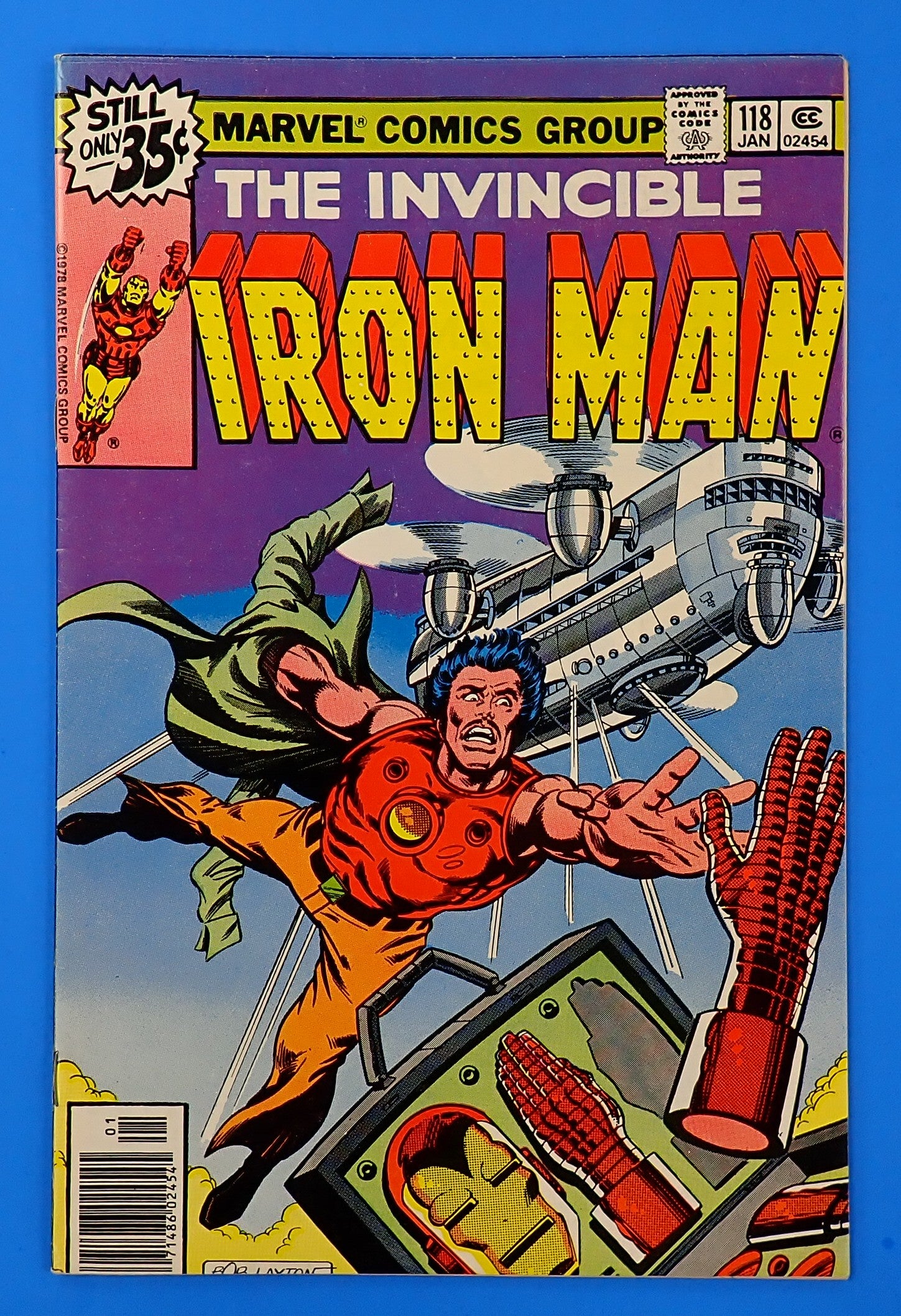 Iron Man #118 (1979) - FN/FN+ (6.0-6.5) - 1st App. James "Rhodey" Rhodes
