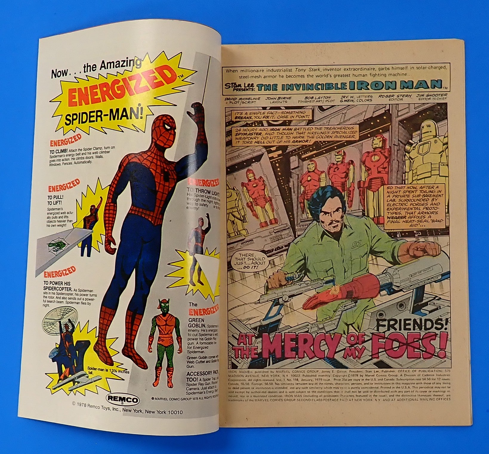 Iron Man #118 (1979) - FN/FN+ (6.0-6.5) - 1st App. James "Rhodey" Rhodes