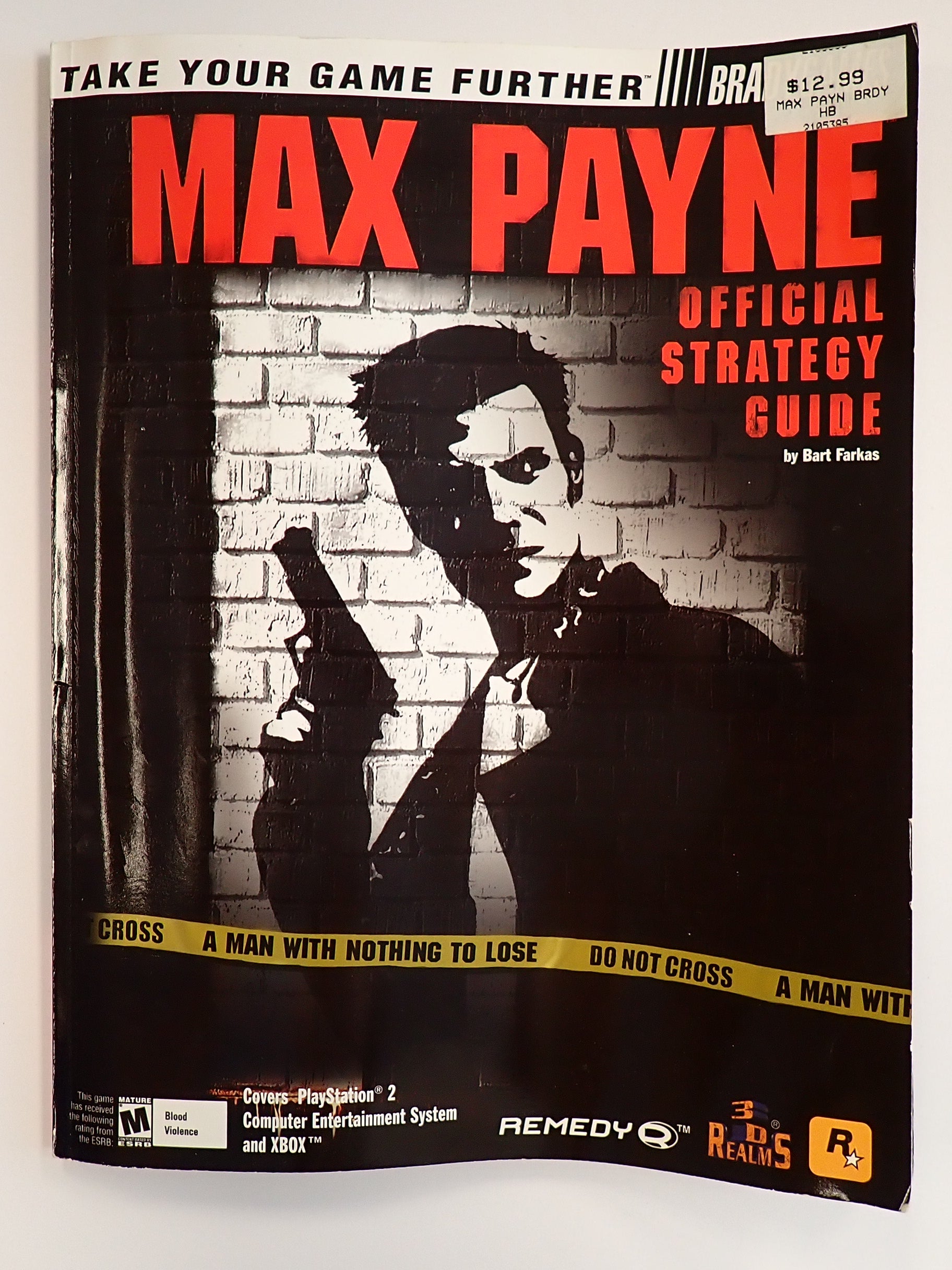 Max Payne Offical Strategy Guide - Brady Games [Pre-Owned]