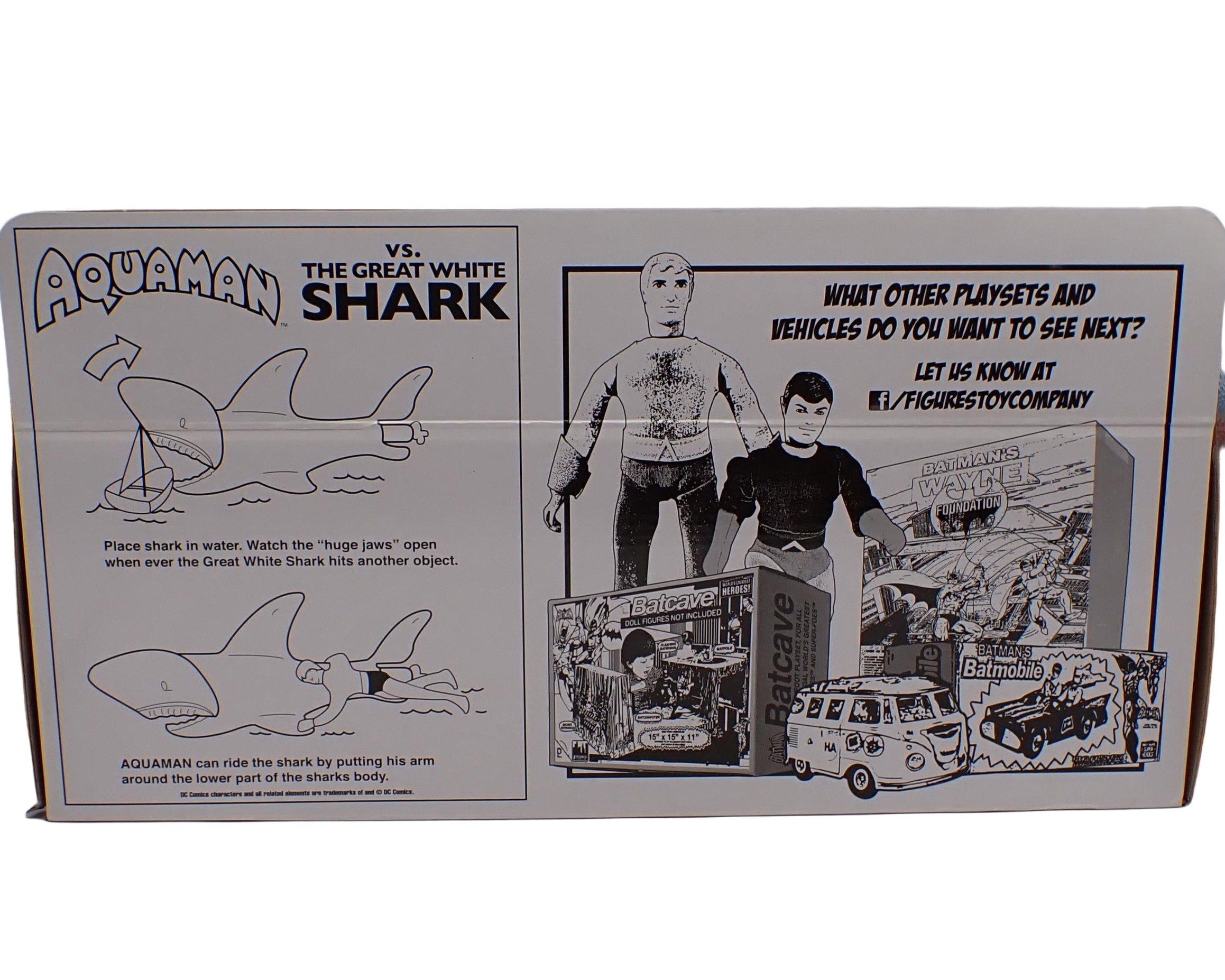 Aquaman vs. the Great White Shark Playset (2021)