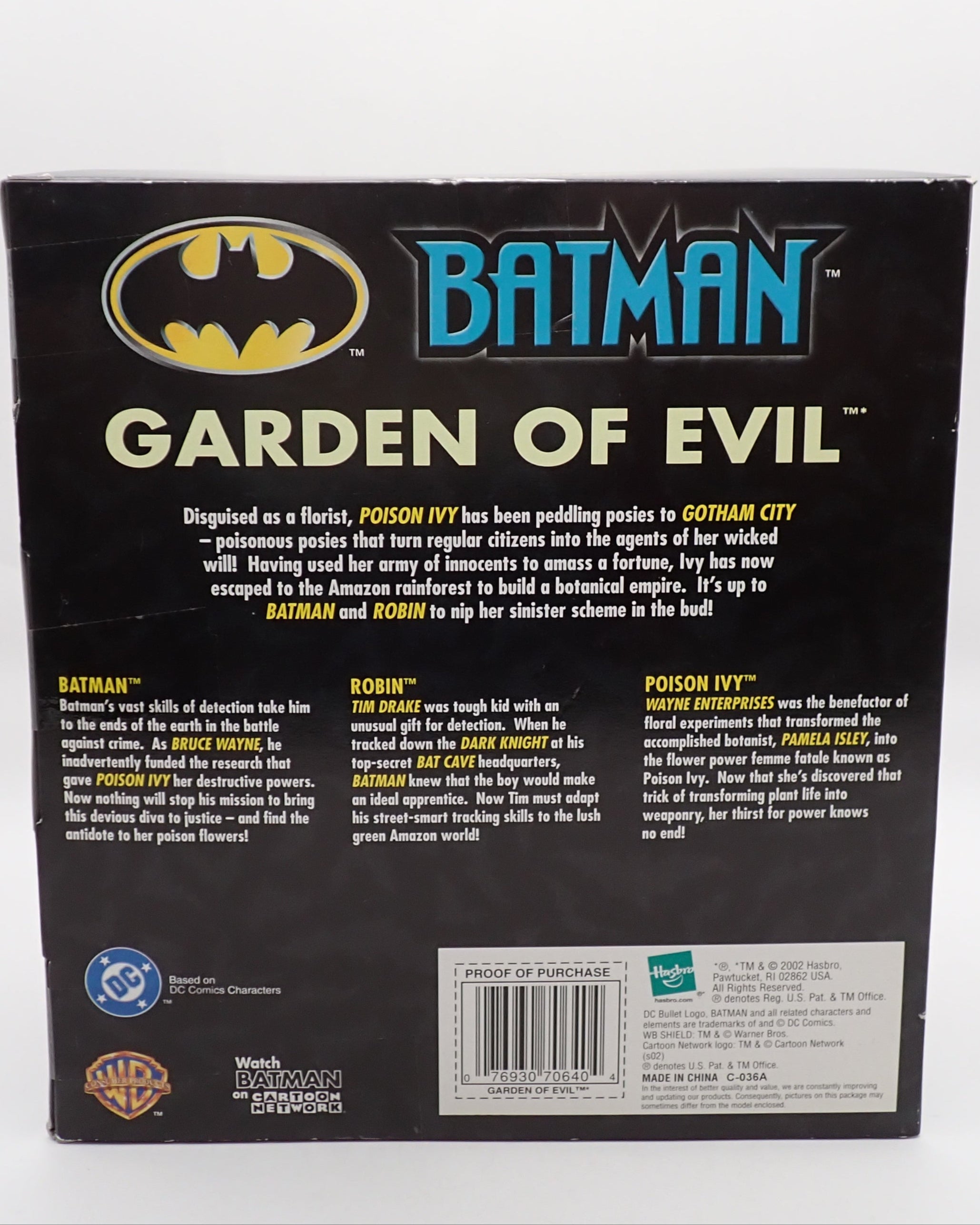 Batman Garden of Evil - Batman and Robin vs. Poison Ivy