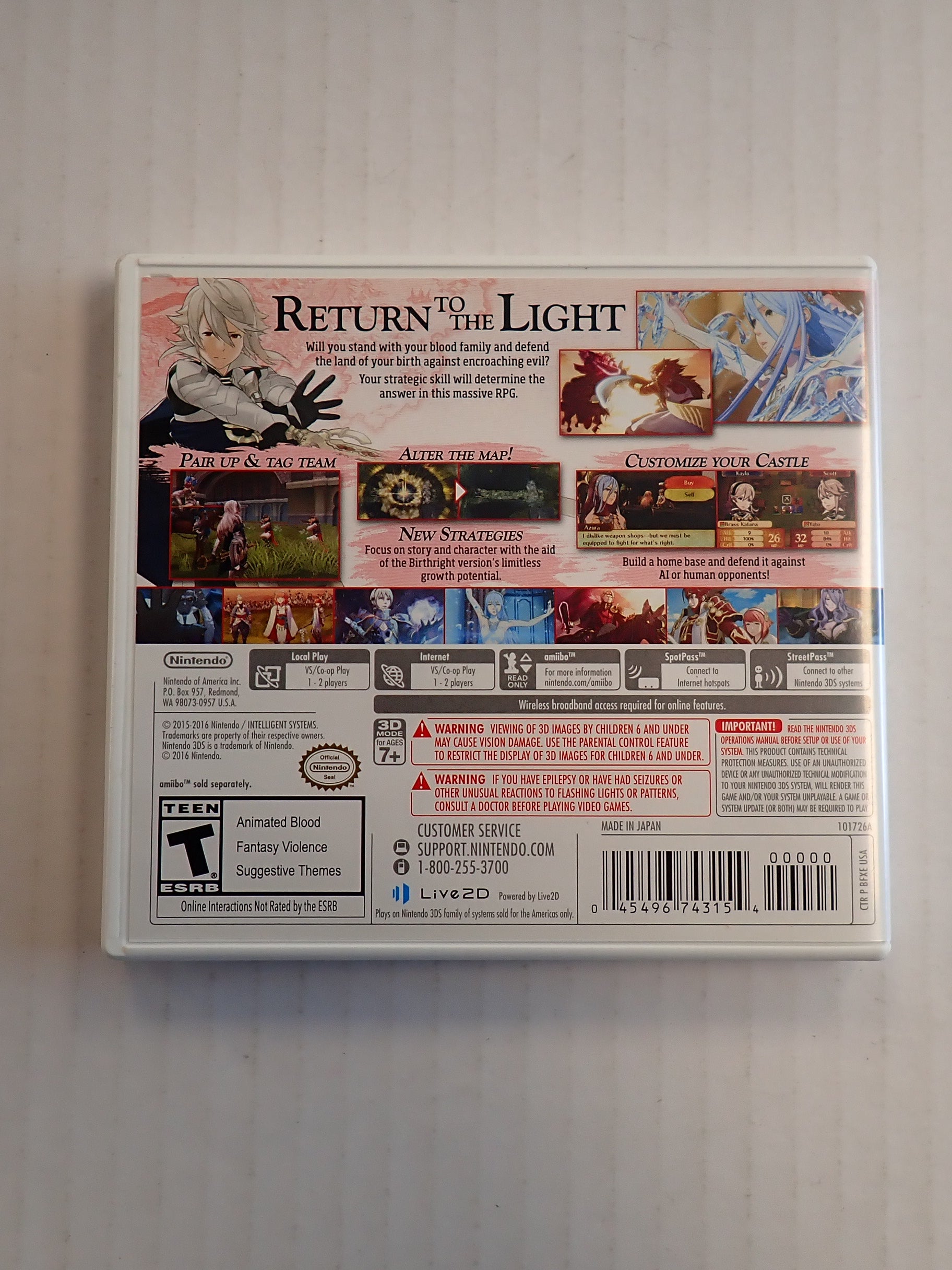 Fire Emblem Fates: Birthright