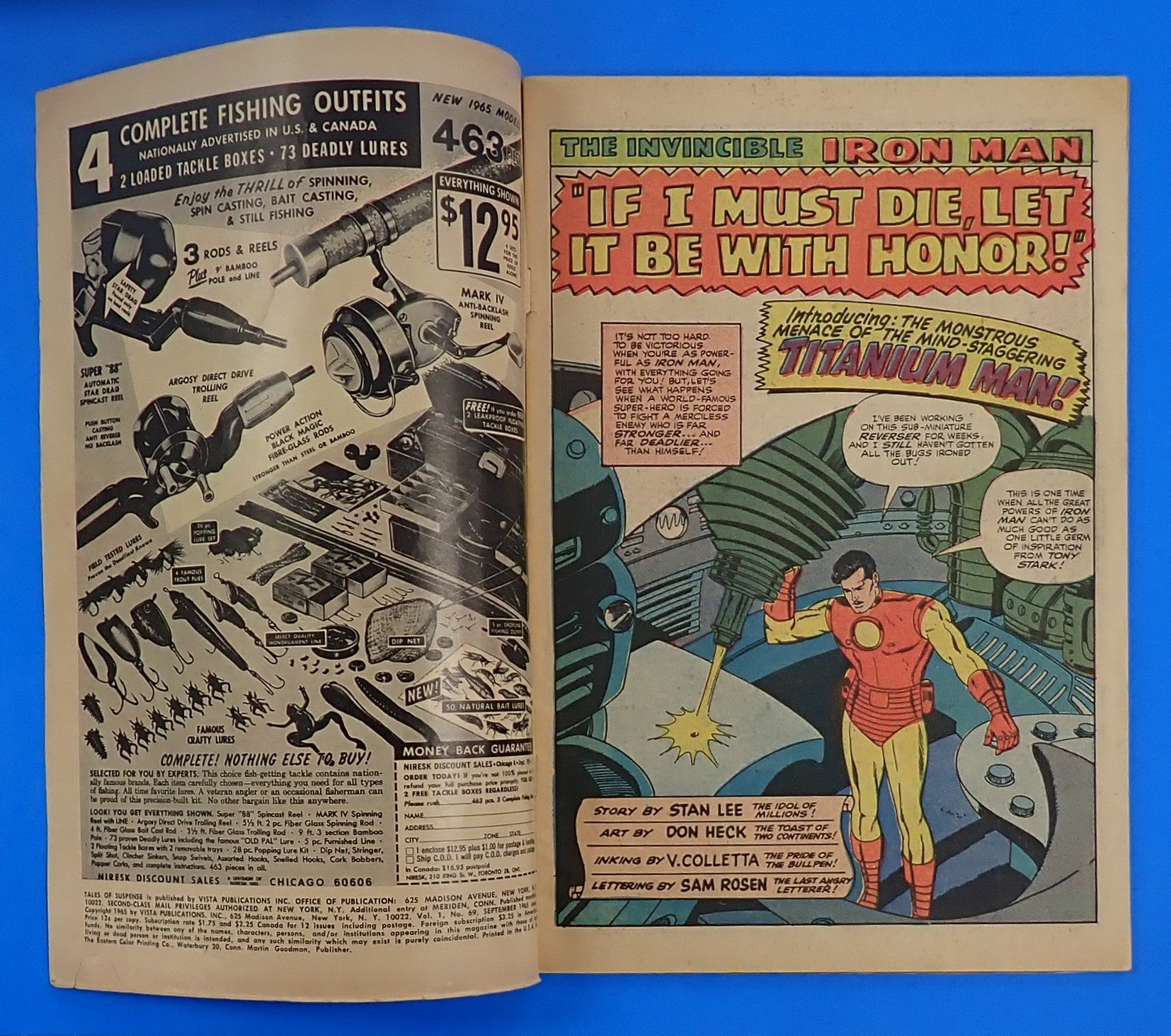 Tales of Suspense #69 (1965) - GD (2.0) - 1st App. Titanium Man