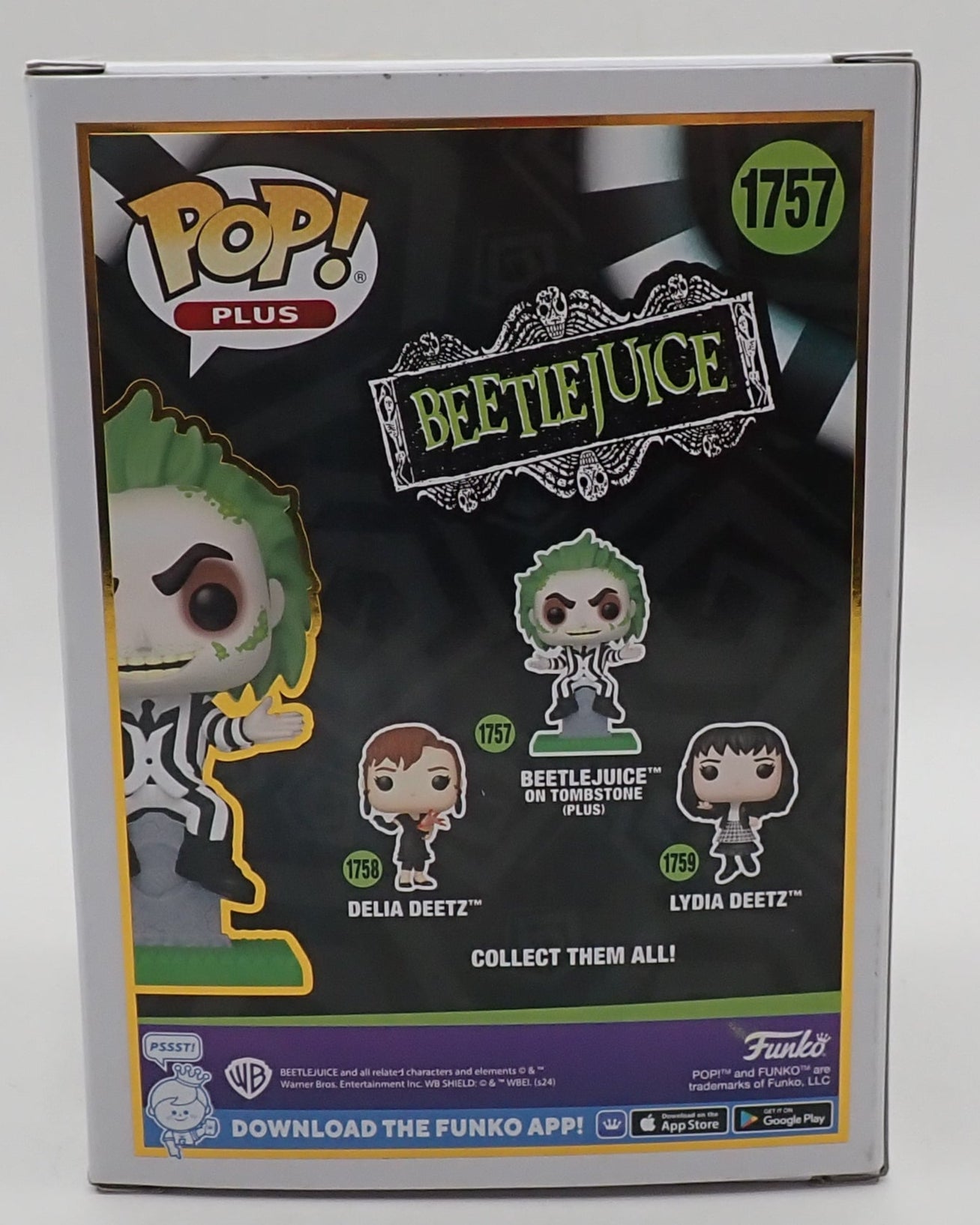 Beetlejuice on Tombstone - POP! #1757