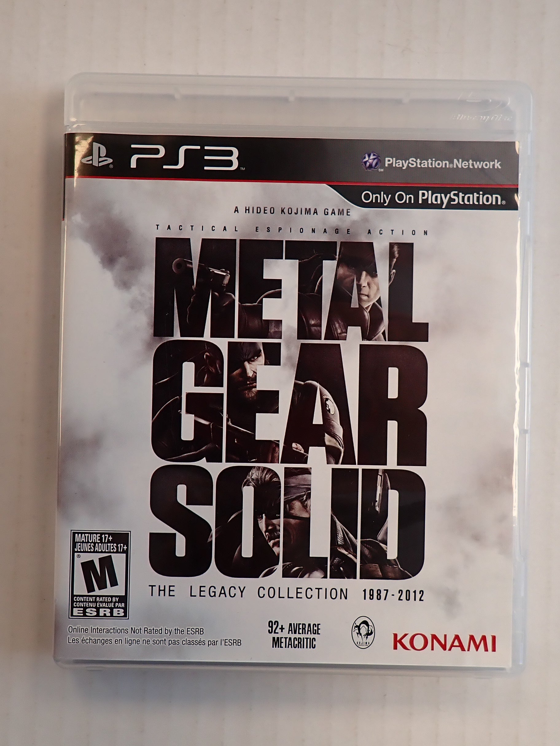 Metal Gear Solid: The Legacy Collection - PS3