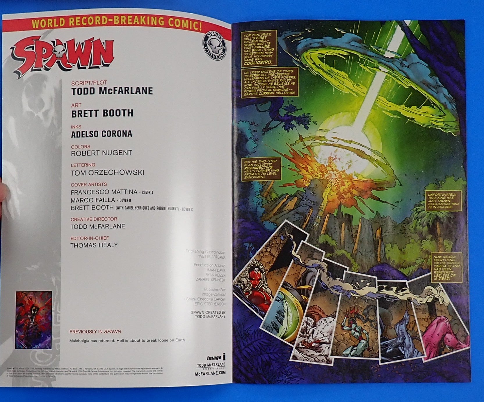 Spawn #373 (2026) - NM+ (9.2+) - Invincible Month Variant