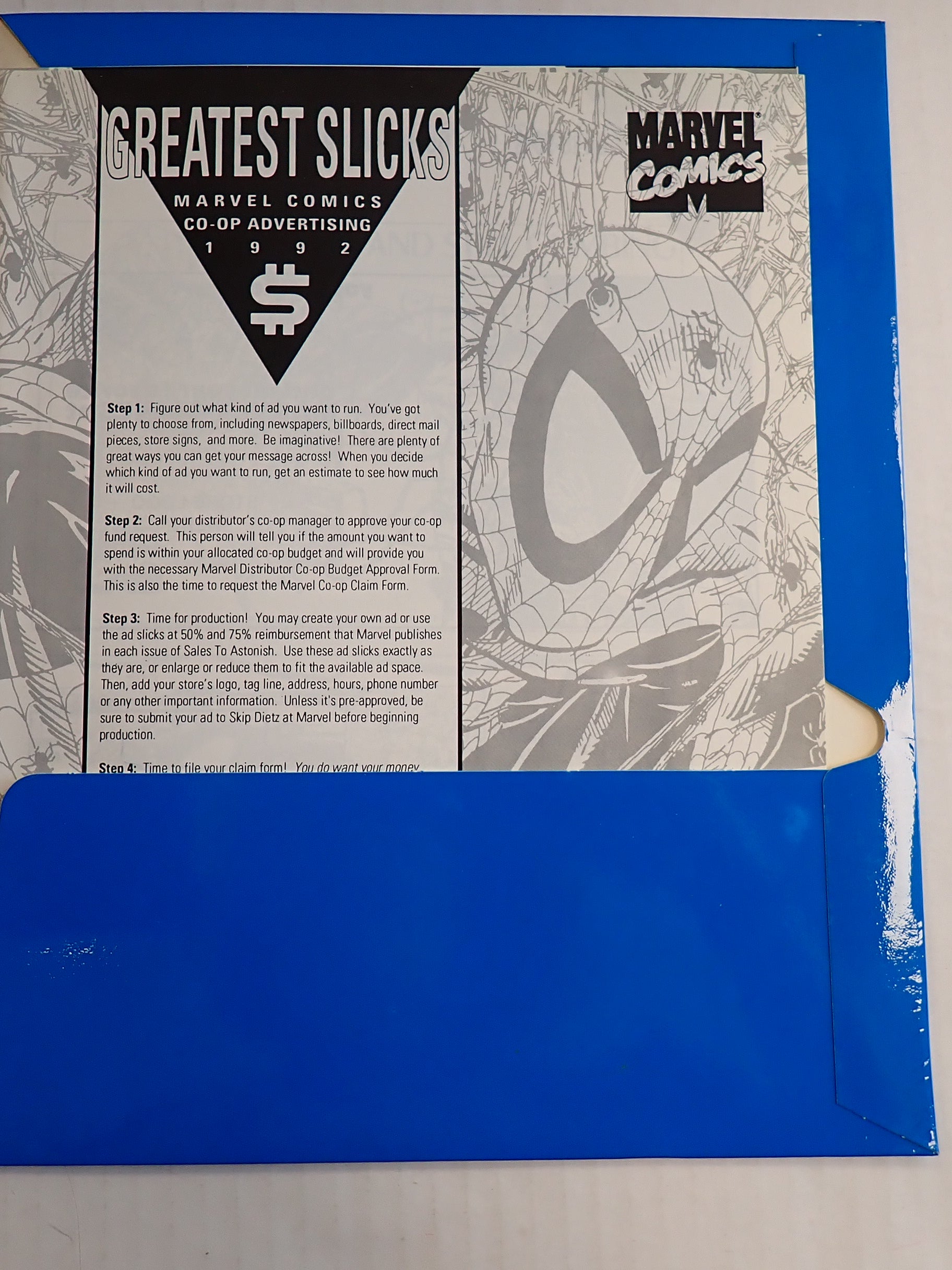 Marvel Comics Co-op Ad Pack (Pre-Owned 1990)