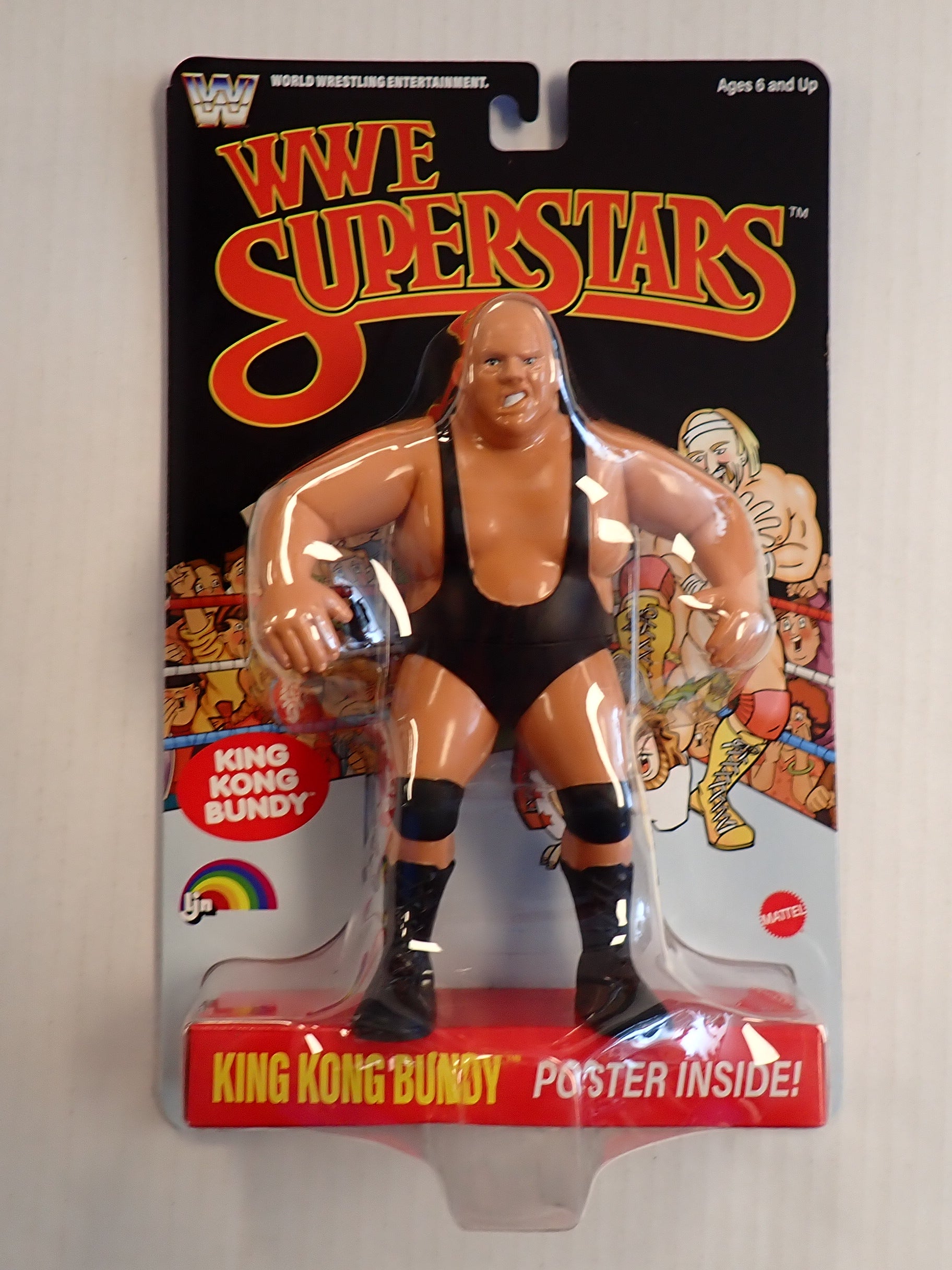 King Kong Bundy LJN WWE Superstars Mattel - [Pre-Owned]