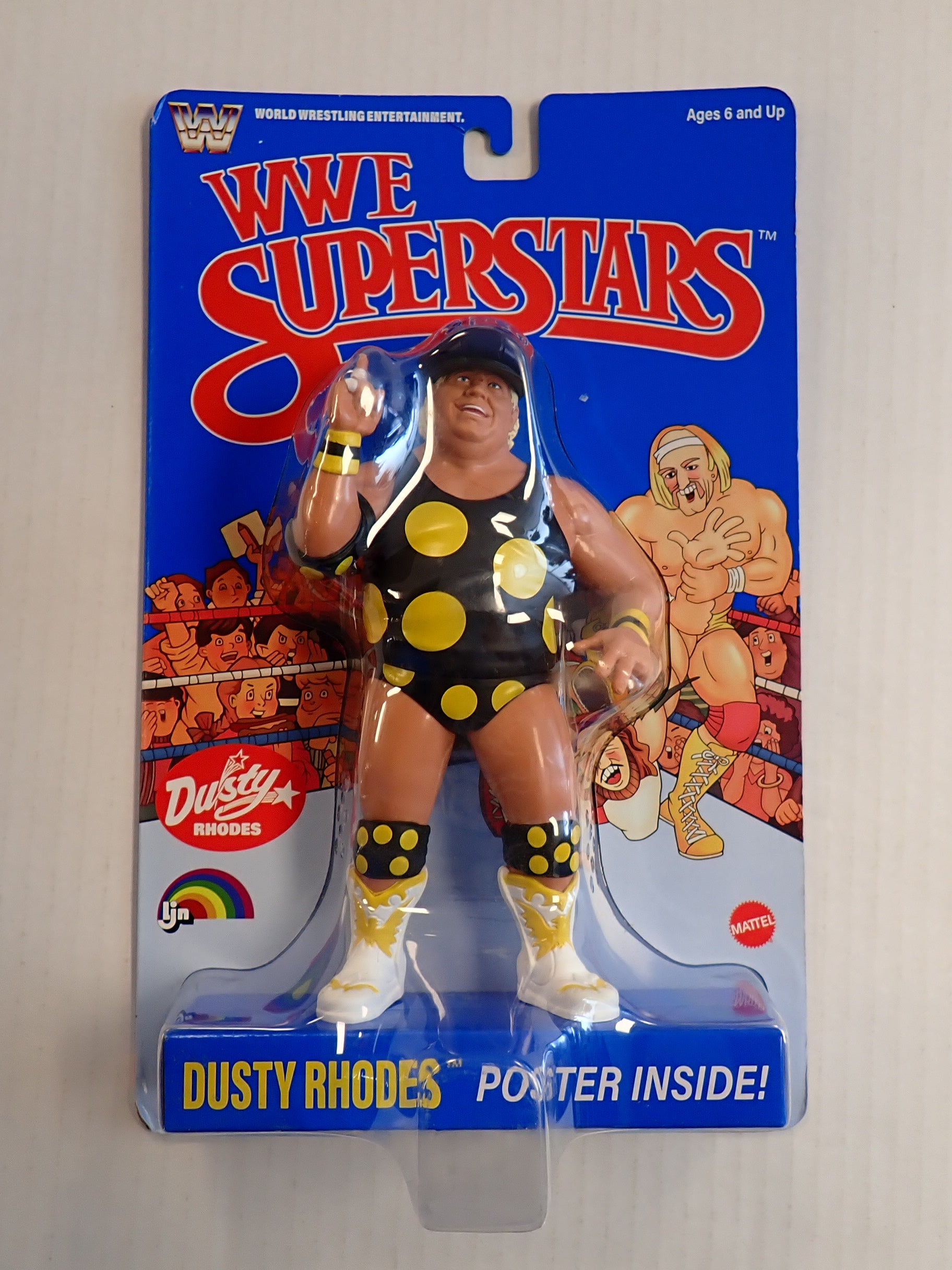 Dusty Rhodes LJN WWE Superstars Mattel - [Pre-Owned]