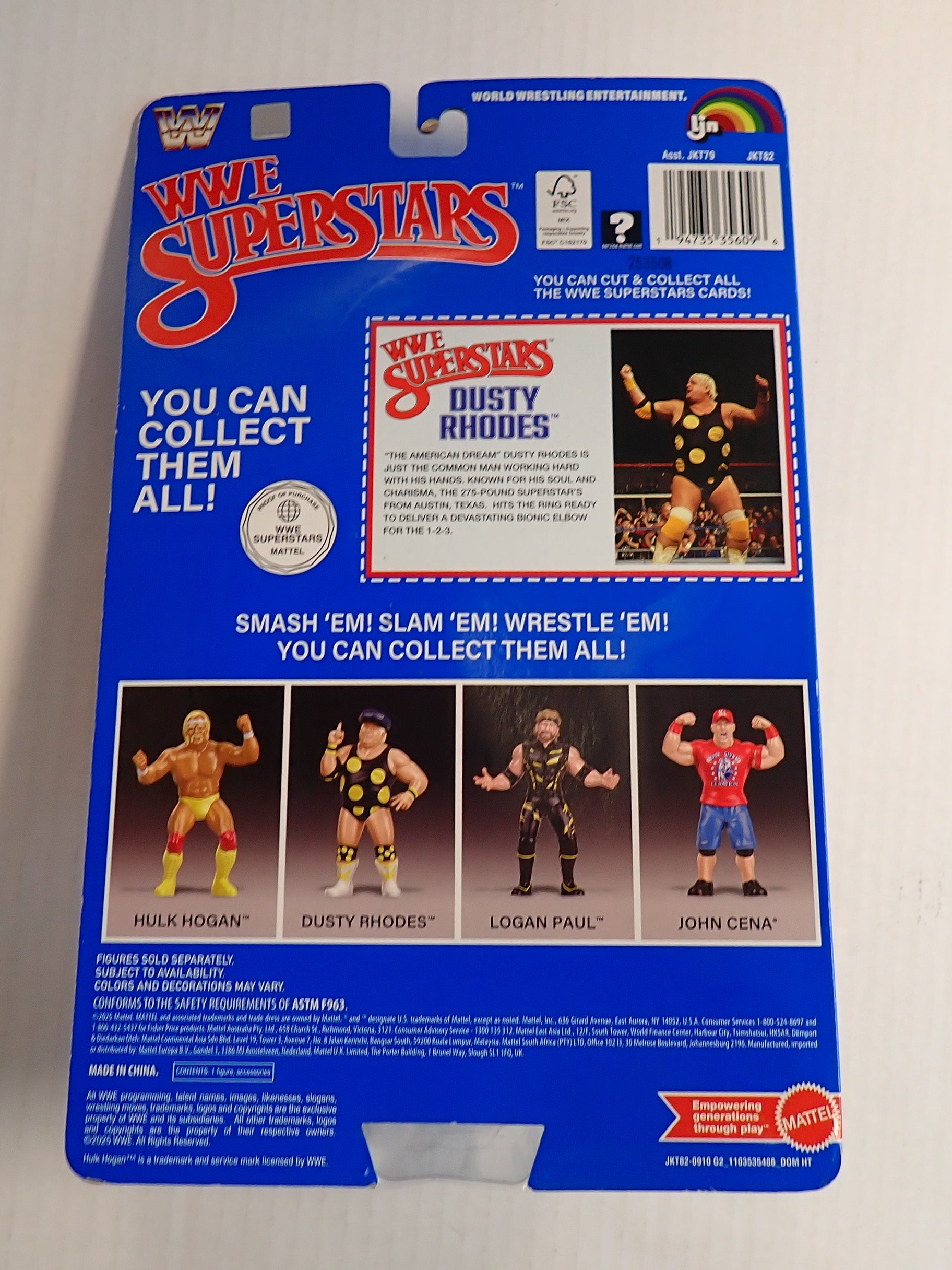 Dusty Rhodes LJN WWE Superstars Mattel - [Pre-Owned]