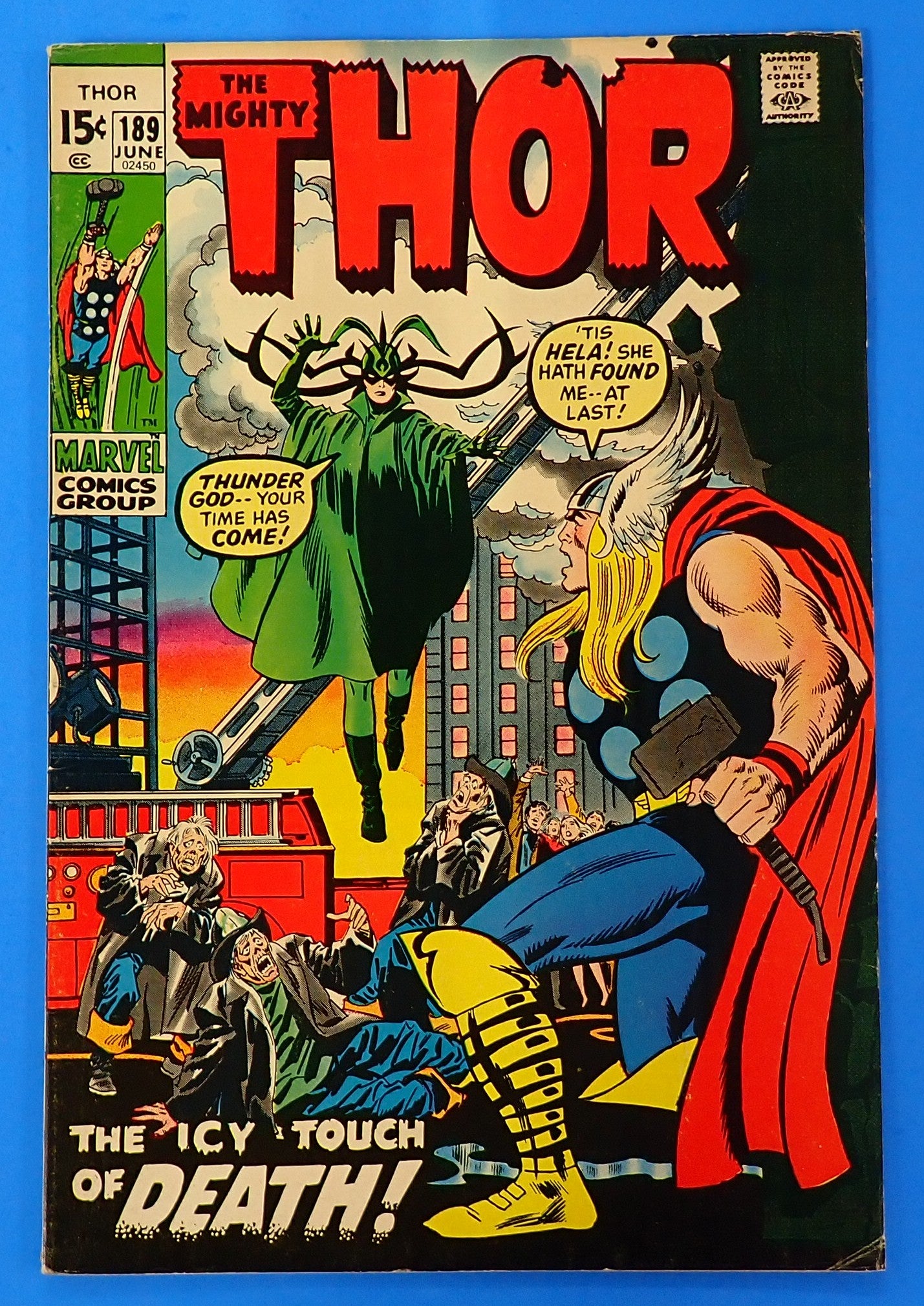 Thor #189 (1971) - FN+ (6.5) - Bronze Age Issue
