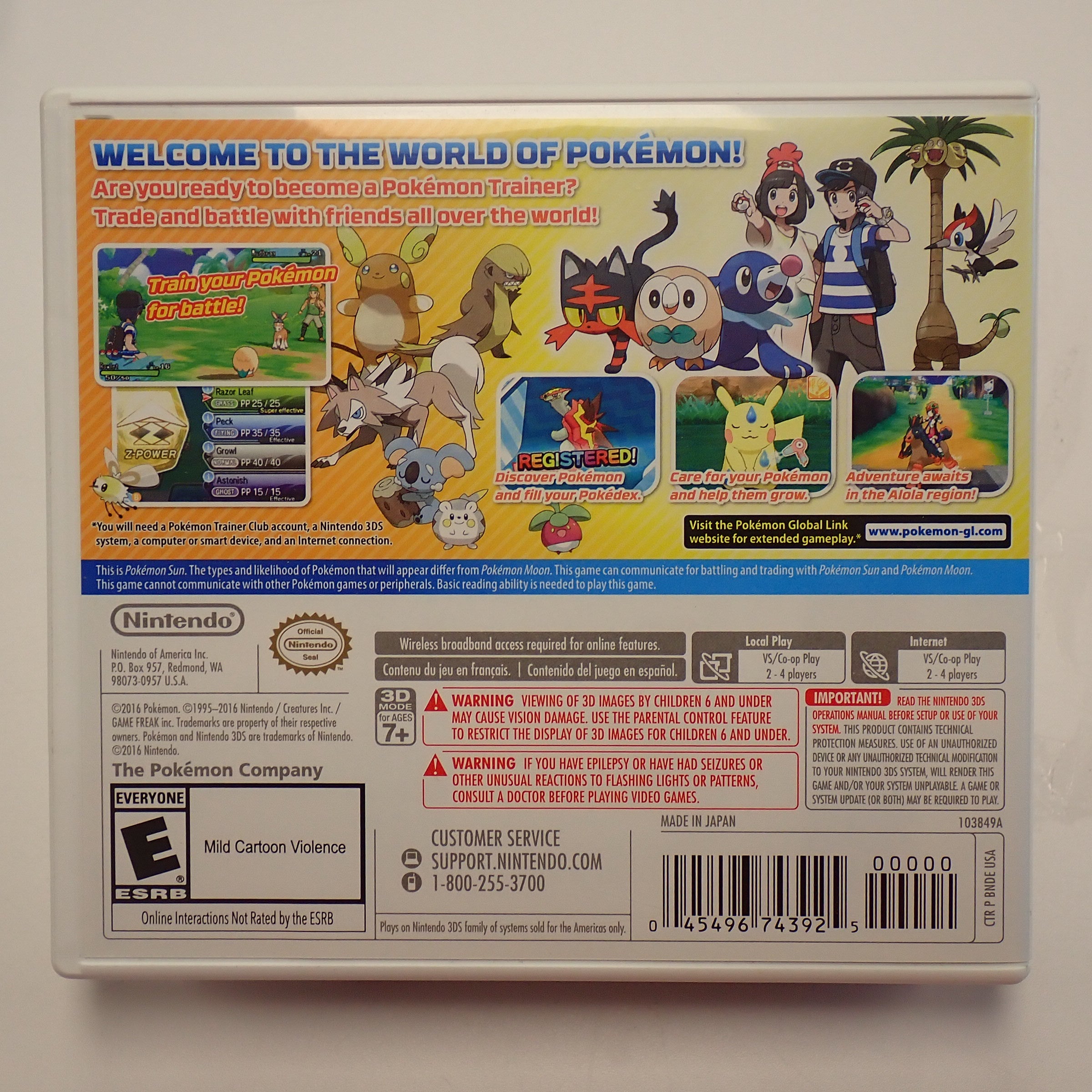 Pokémon Sun - DS