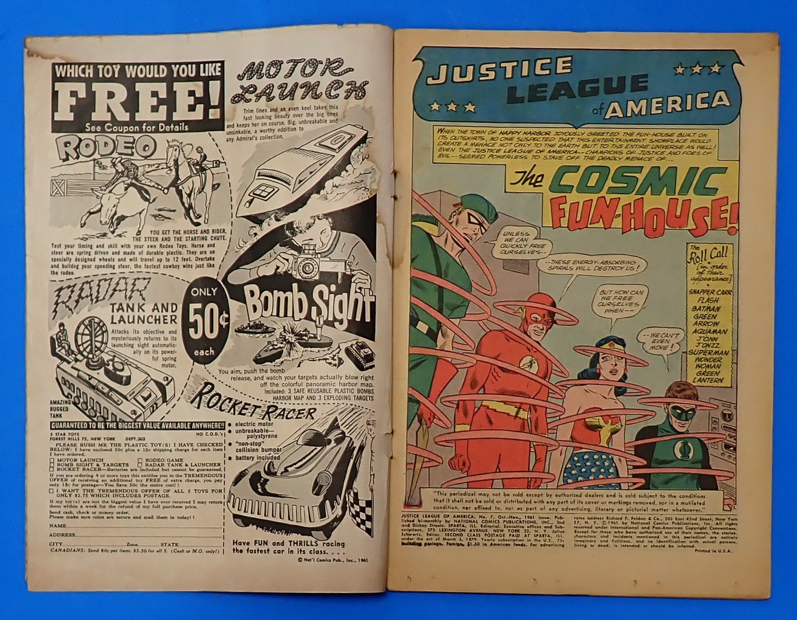 JLA #7 (1961) - FR (1.0) - Silver Age