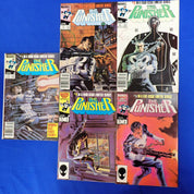 The Punisher #1-5 Complete Set (1986) - FN+ (6.5)