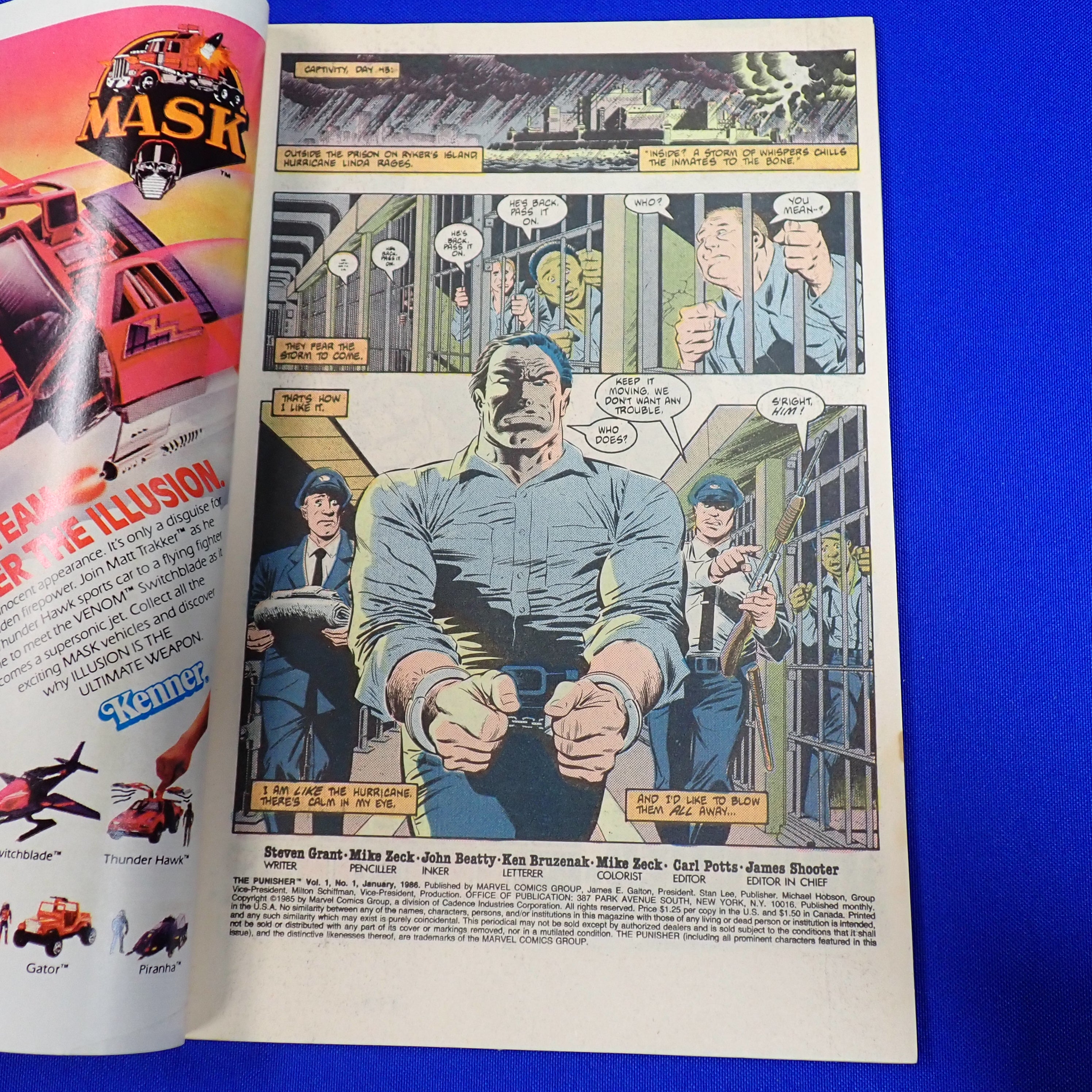 The Punisher #1-5 Complete Set (1986) - FN+ (6.5)