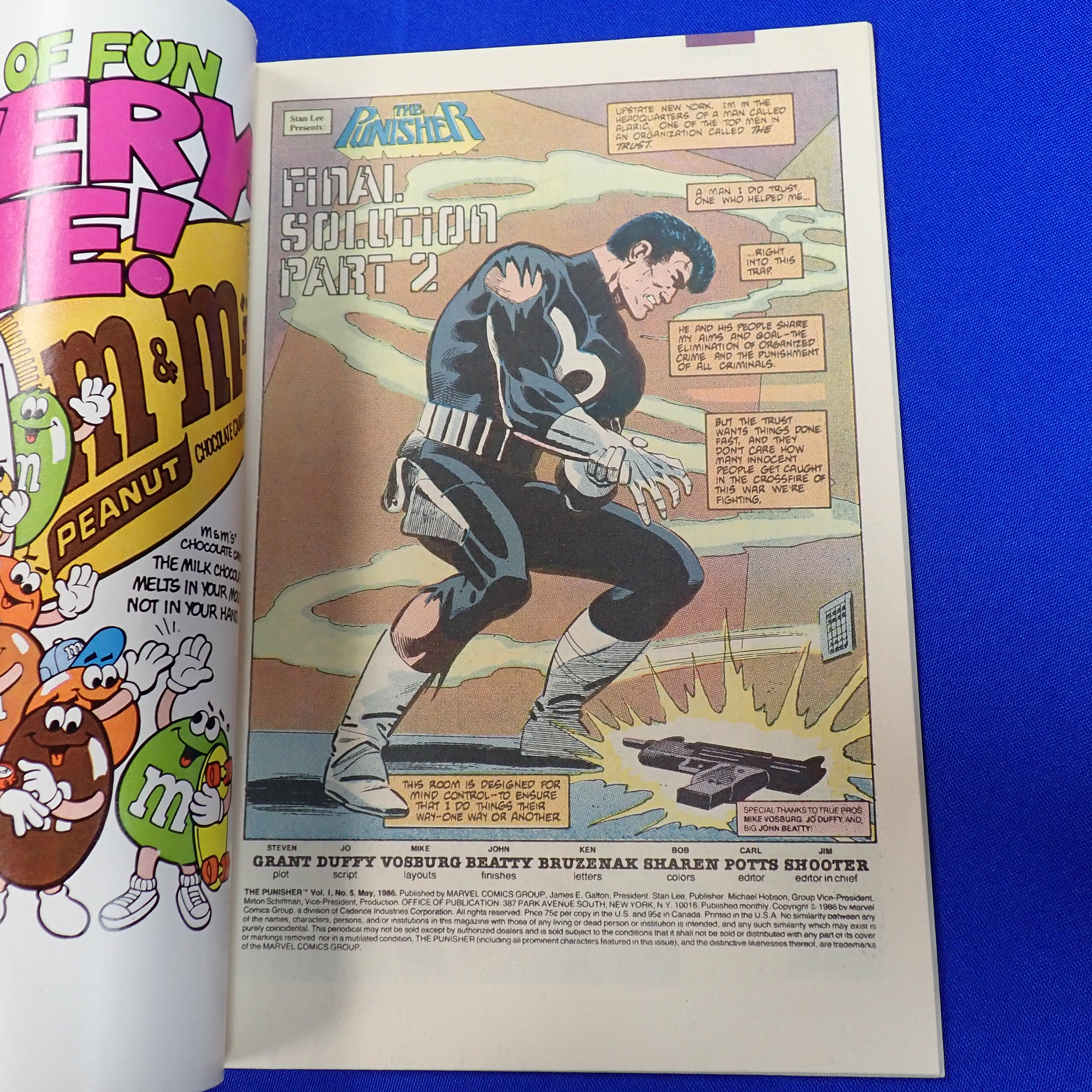 The Punisher #1-5 Complete Set (1986) - FN+ (6.5)