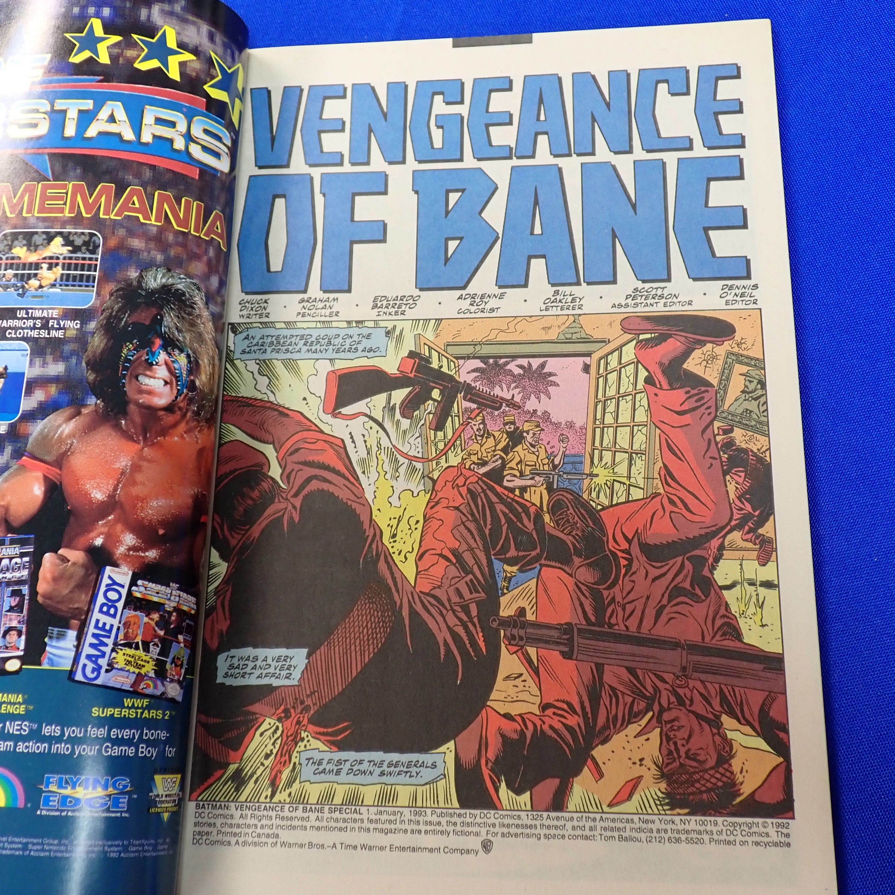 Batman: Vengeance of Bane #1 (1993) - VF/NM (9.0) -1st Bane