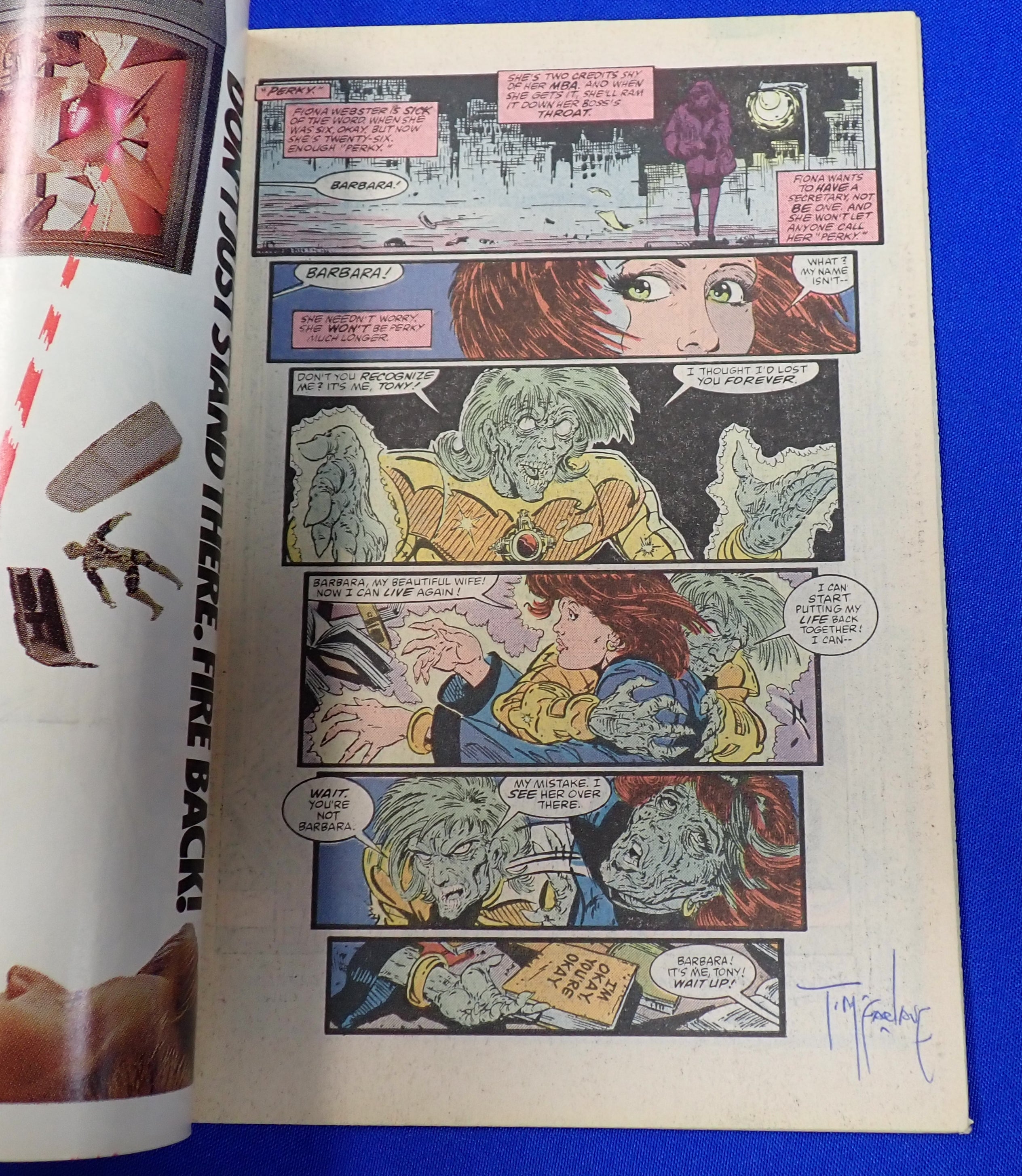 The Incredible Hulk #342 (1988) - FN/VF (7.0) - Signed by Todd McFarlane