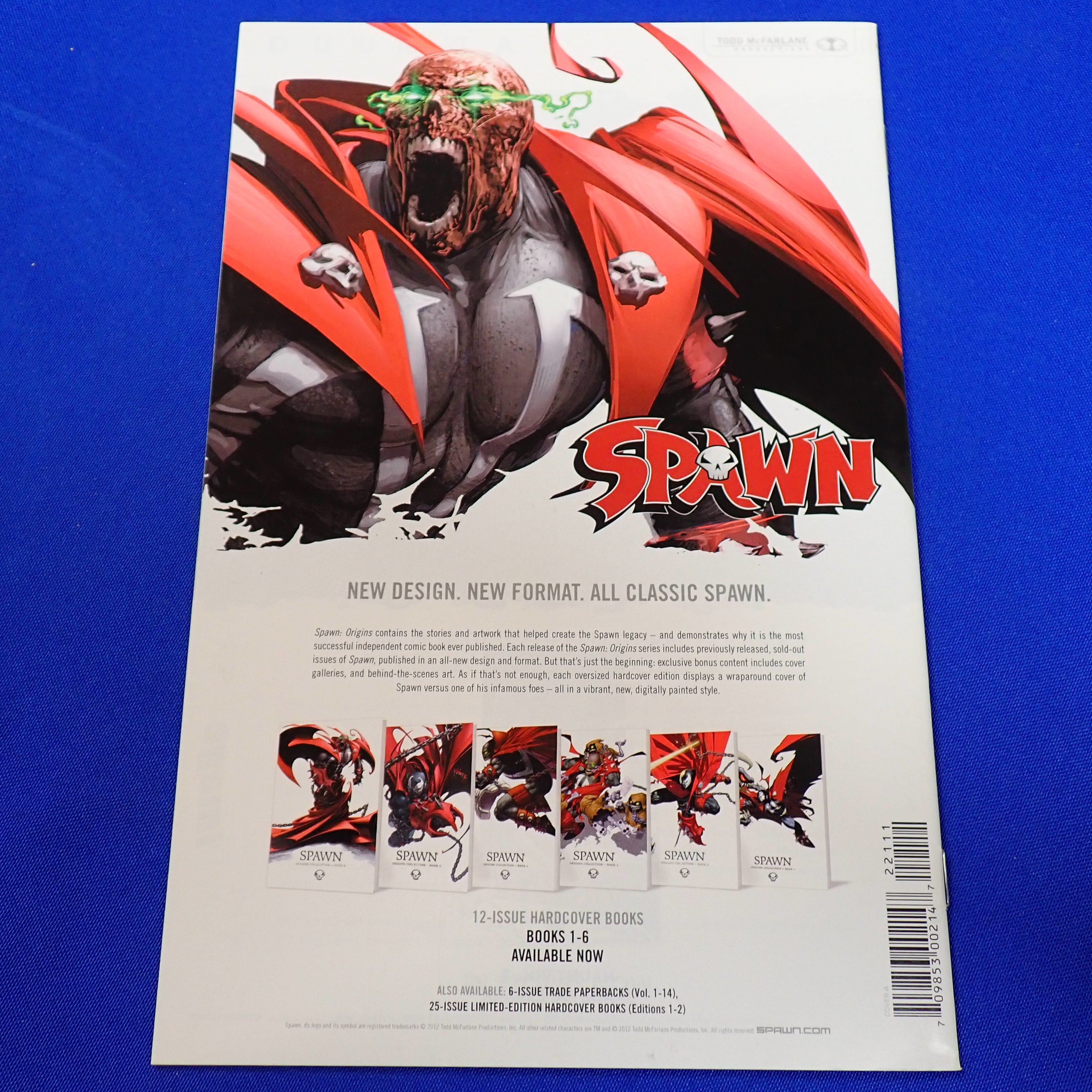 Spawn #221 (2012) - VF/NM (9.0) - McFarlane Amazing Fantasy Homage