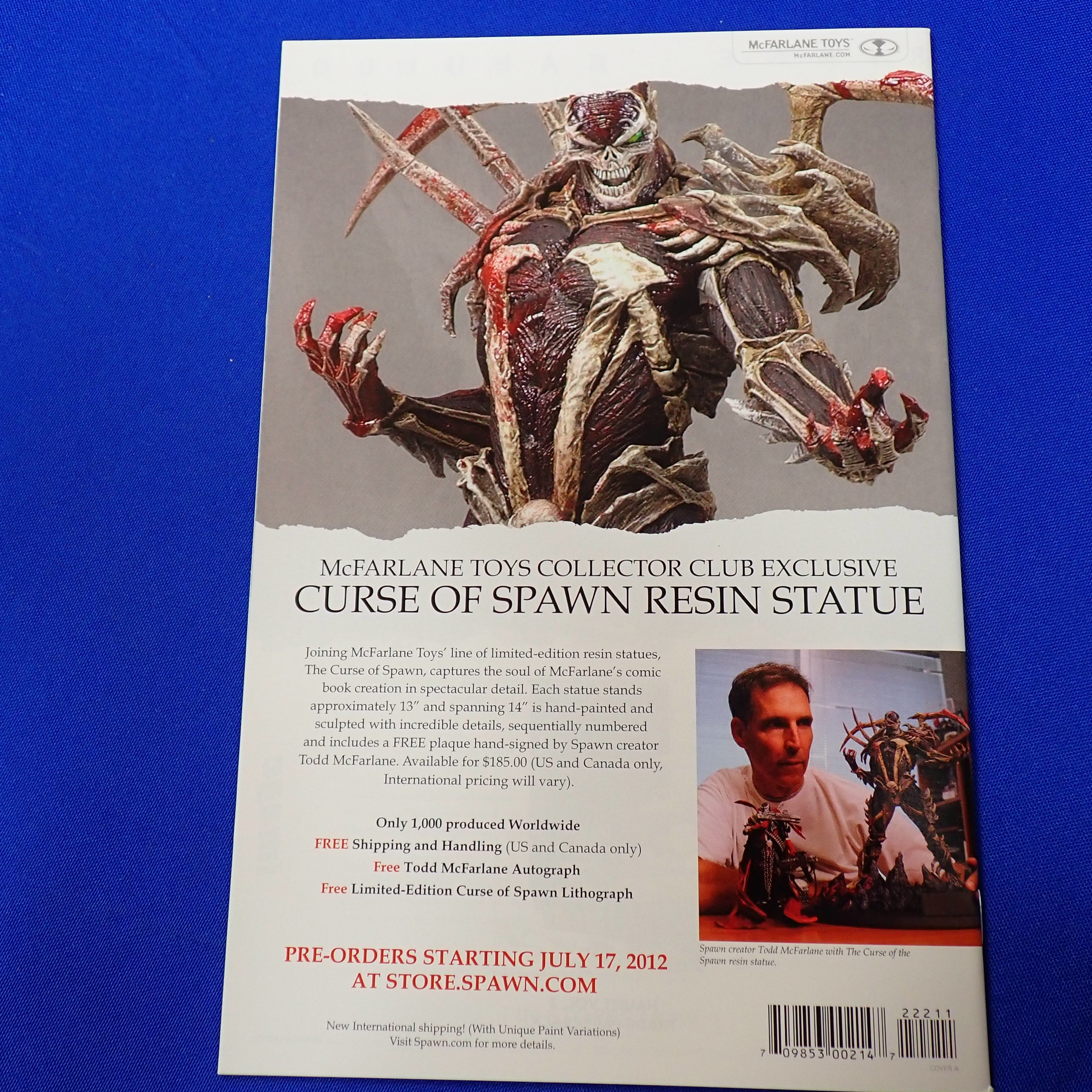 Spawn #222 (2012) - VF/NM (9.0)