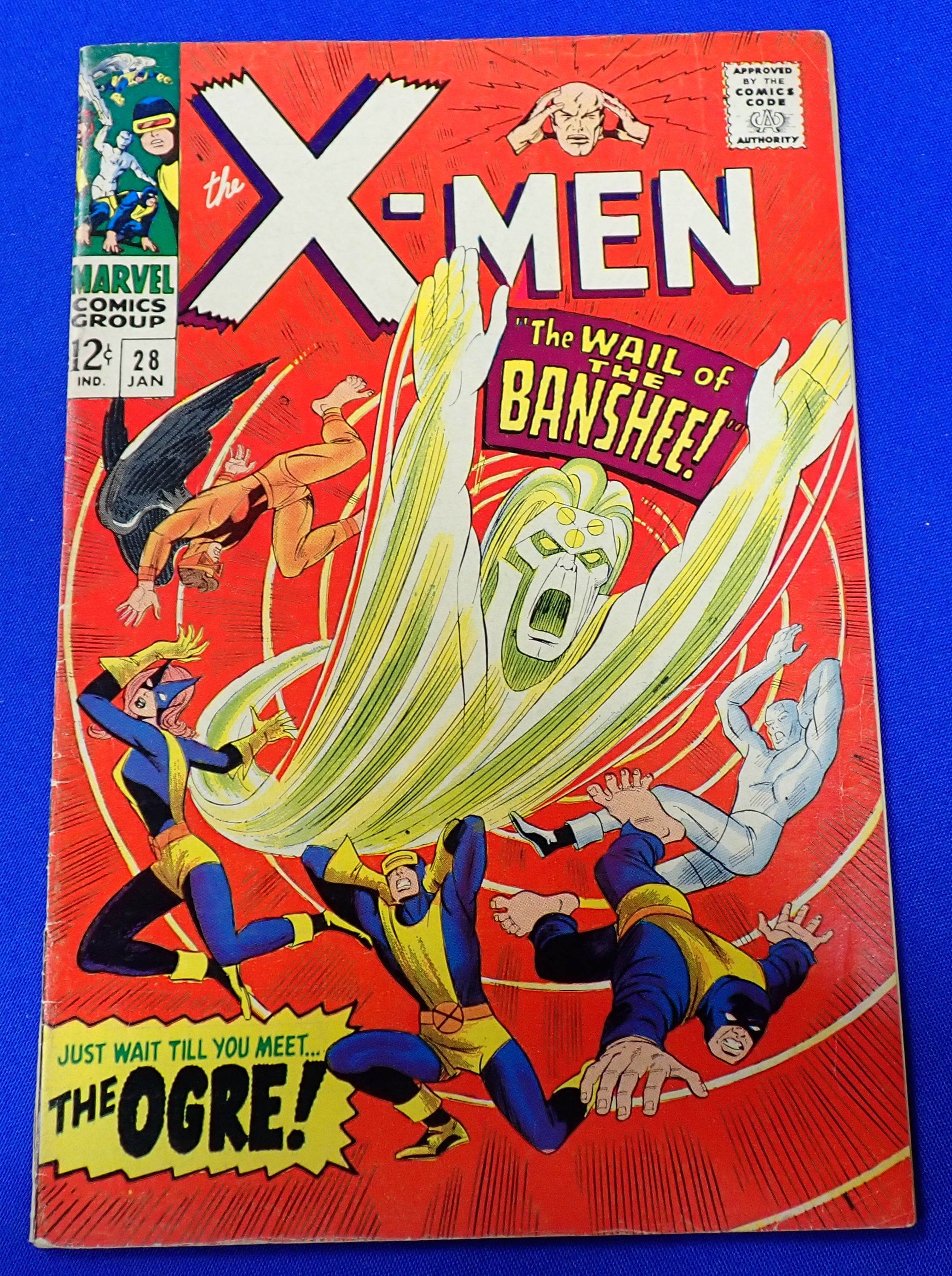 X-Men #28 (1967) - VG- (3.5) - 1st Banshee