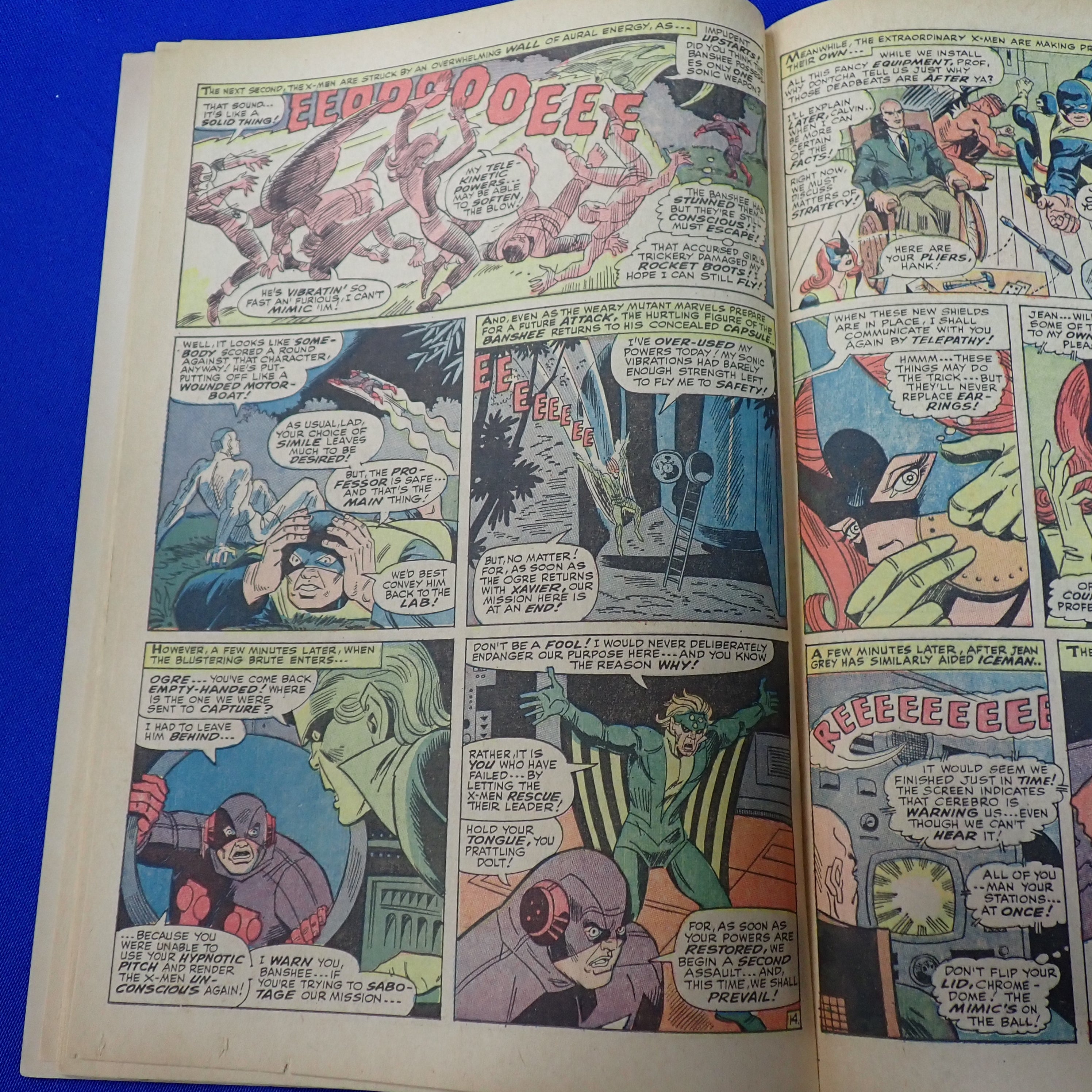 X-Men #28 (1967) - VG- (3.5) - 1st Banshee