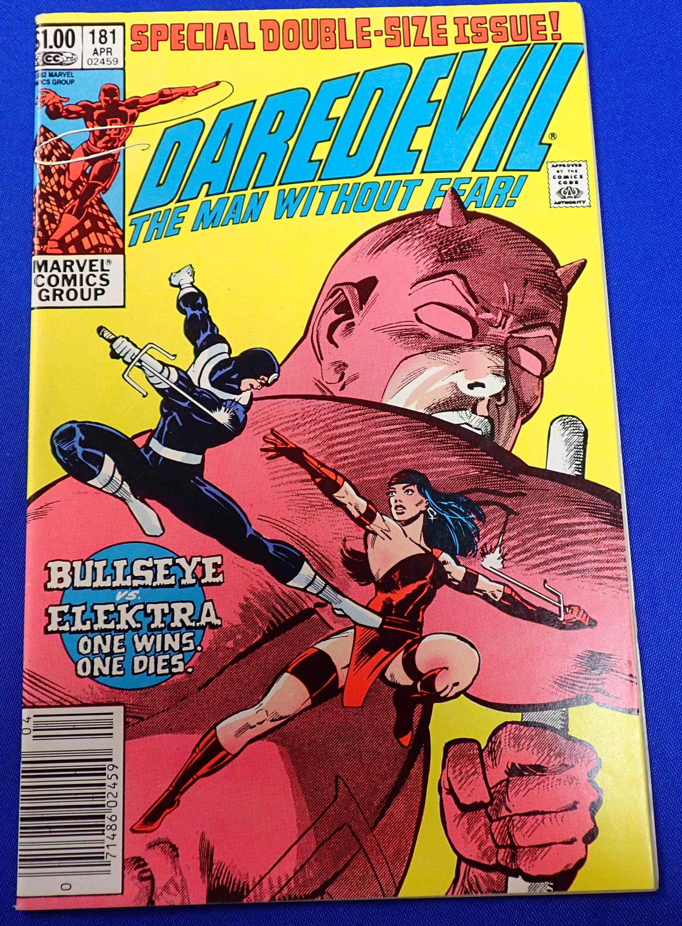 Daredevil #181 (1982) - VF (8.0) - Death of Elektra
